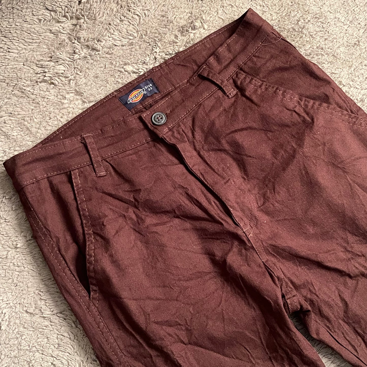 Dickies Chocolate Brown Cargo Pants (W30-32)