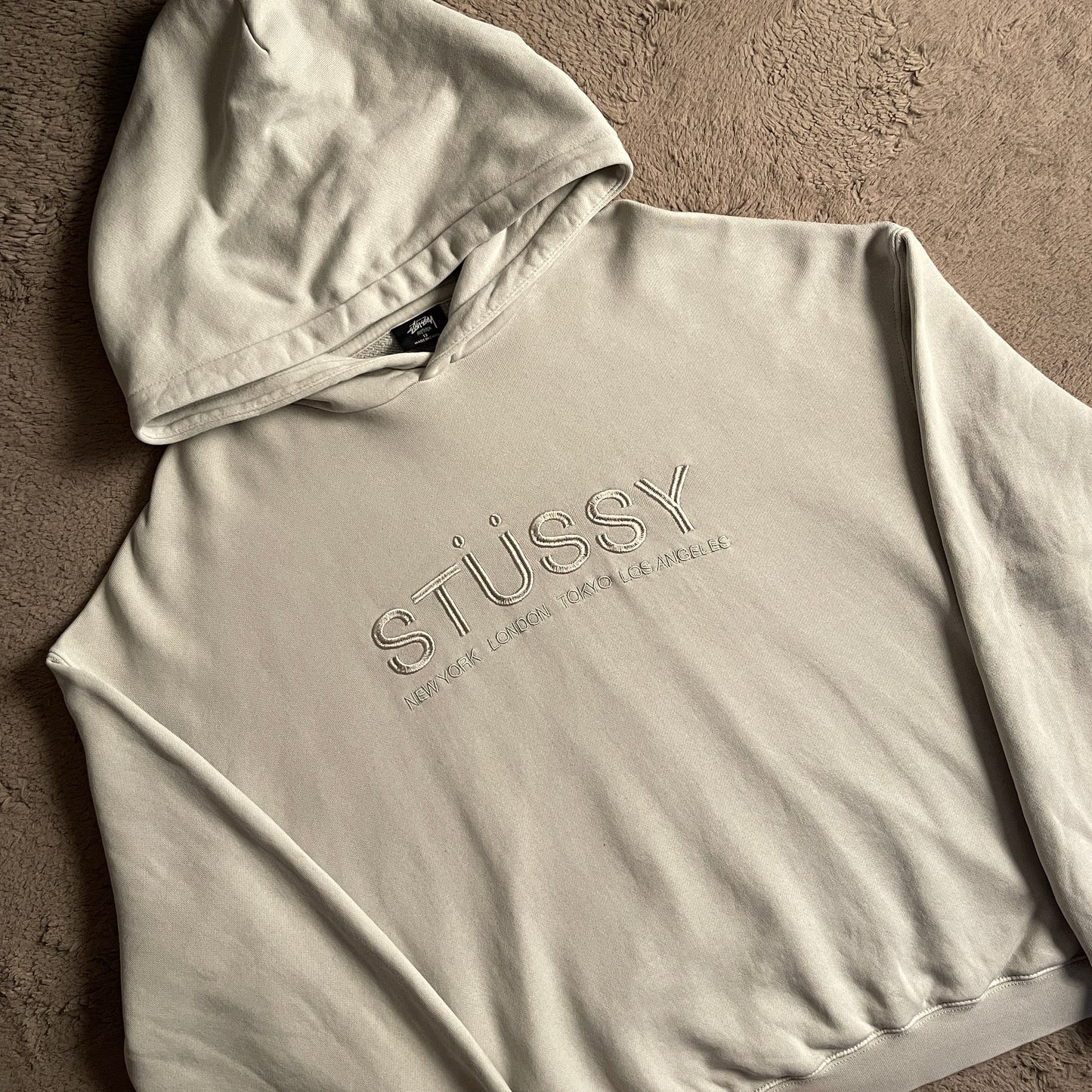 Stussy Applique Hoodie (L)
