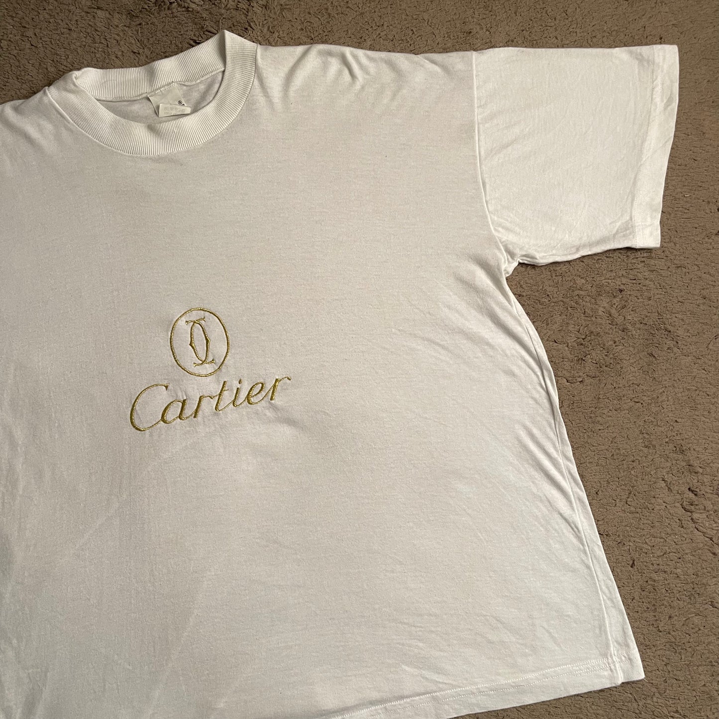 Vintage Cartier Embroidered Tee (XL)