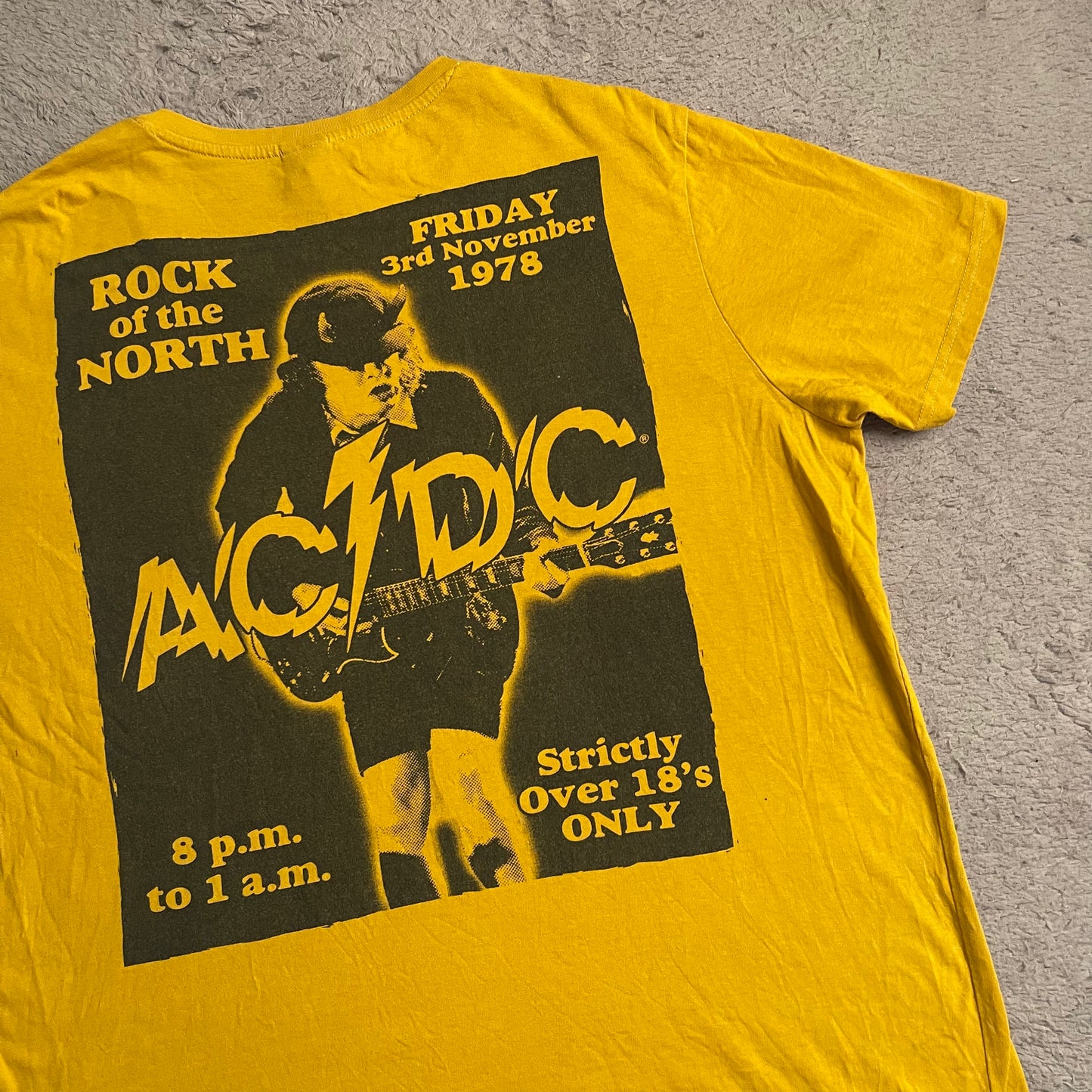 AC/DC Powerage Band Tee (2XL)