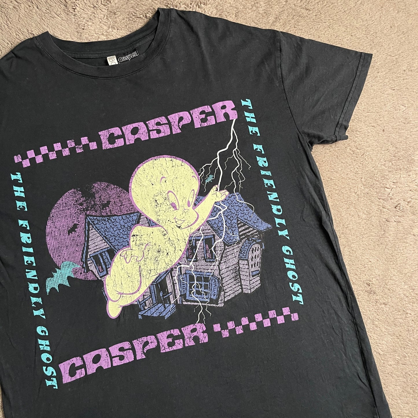 Glow in the Dark Casper Graphic Tee (2XL)