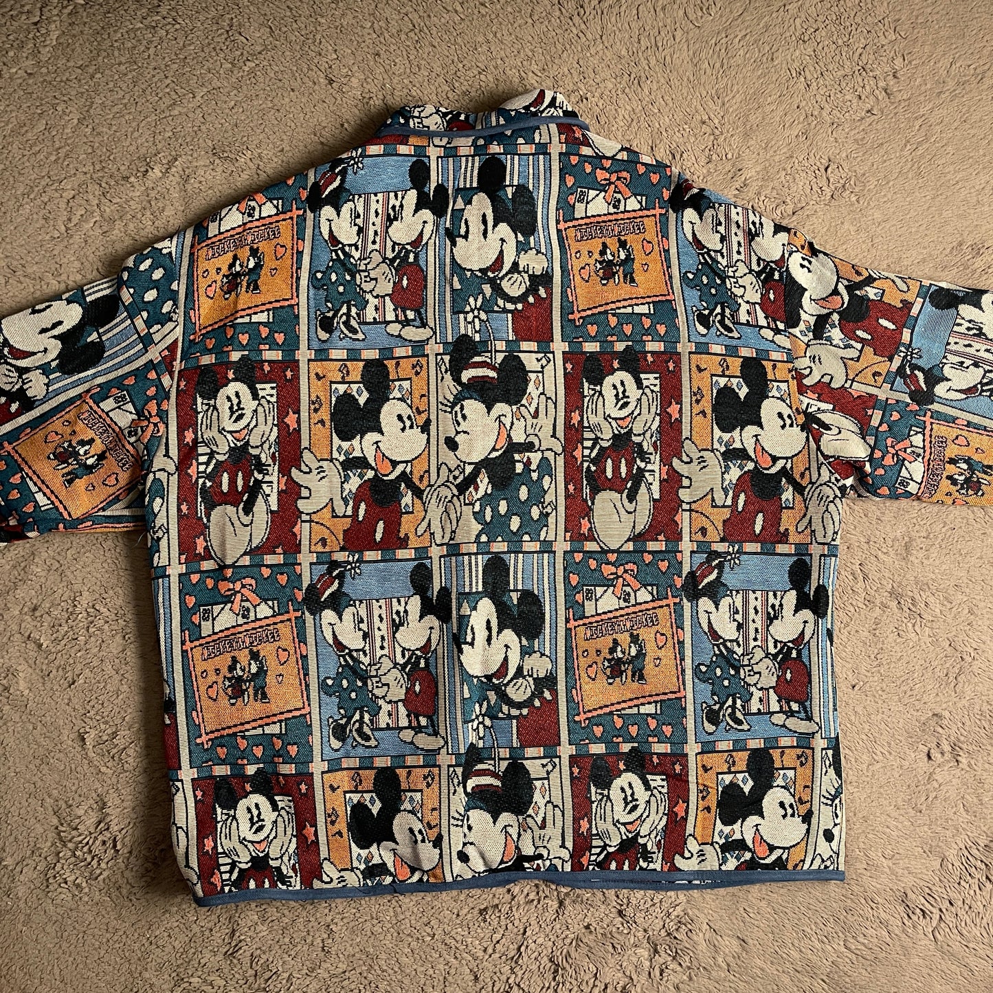 AOP Retro Comic Walt Disney Jacket (XL)