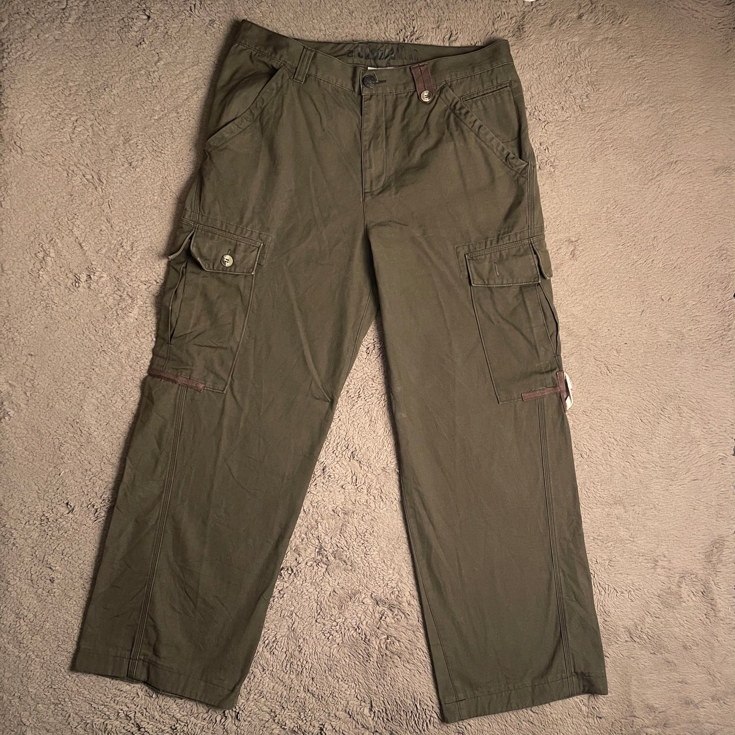 Casual Wear Army Green Pants (W34-W36)
