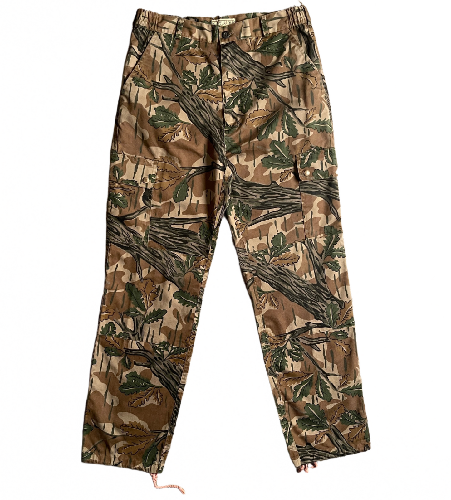 Nature Land Cargo Pants with Drawstring (W28-30)