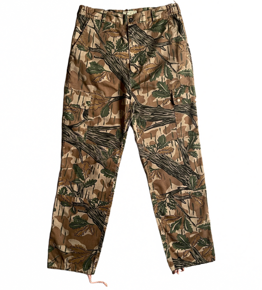 Nature Land Cargo Pants with Drawstring (W28-30)