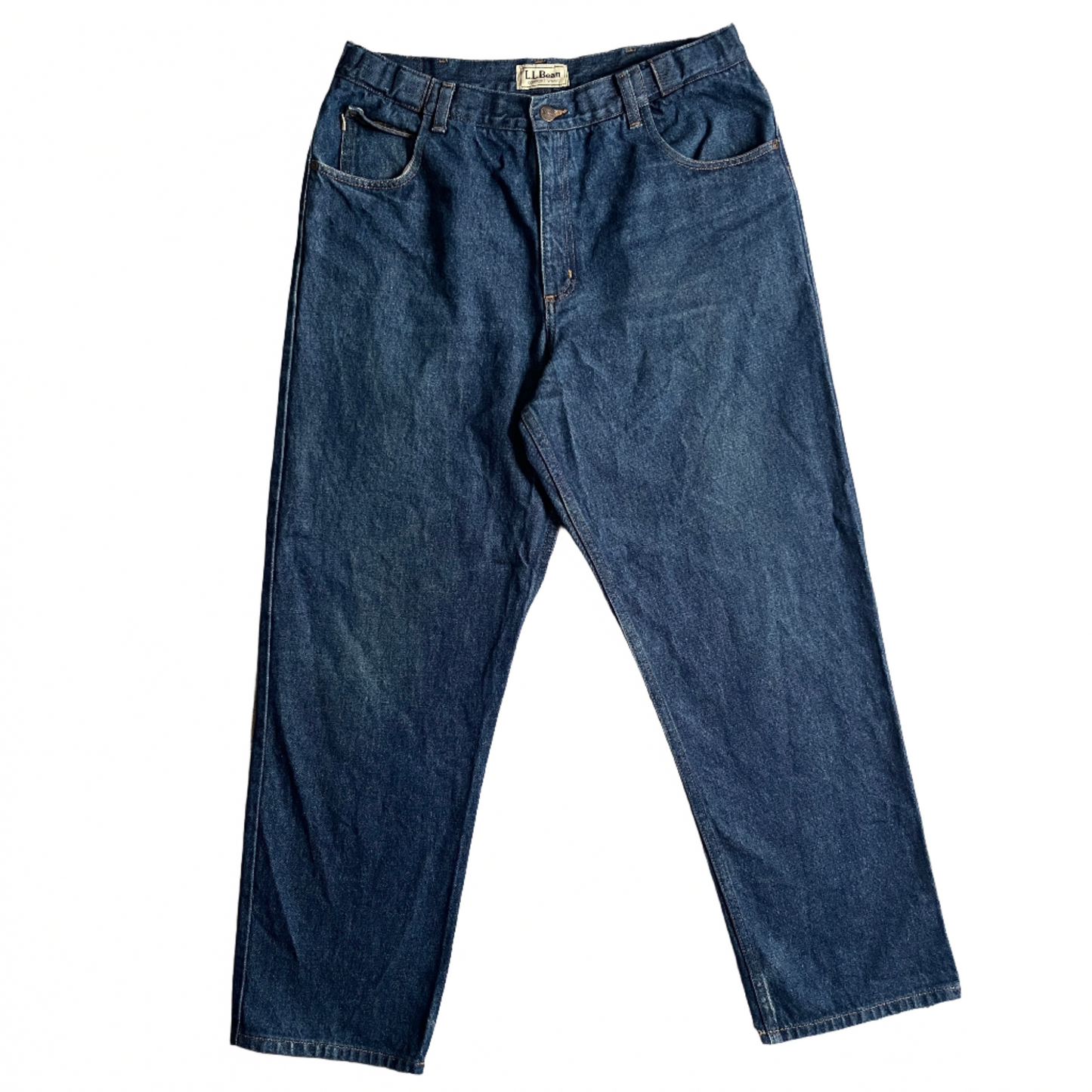L.L. Bean Straight Cut Denim Pants (W34)