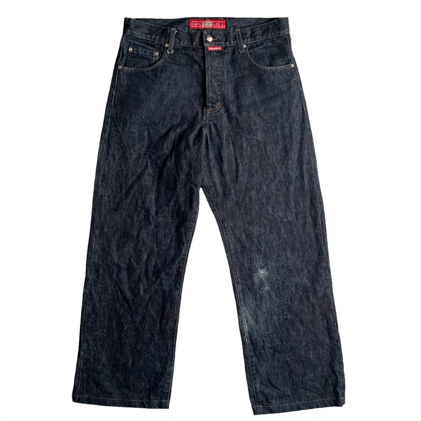 Dickies Dark Washed Denim Pants (W34)