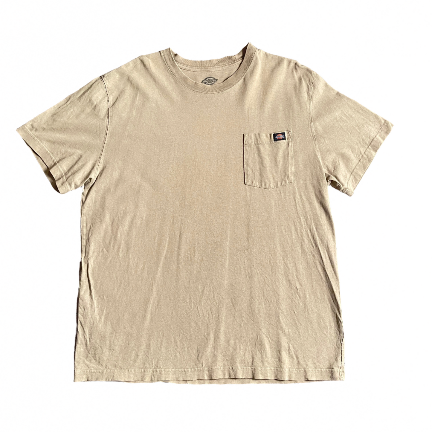 Dickies Beige Pocket Tee (XL)