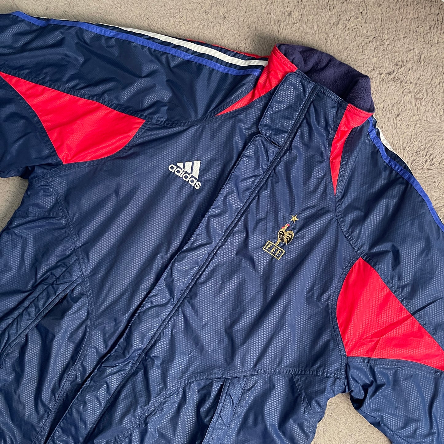 2003-2004 France Adidas Home Football Jacket (L)