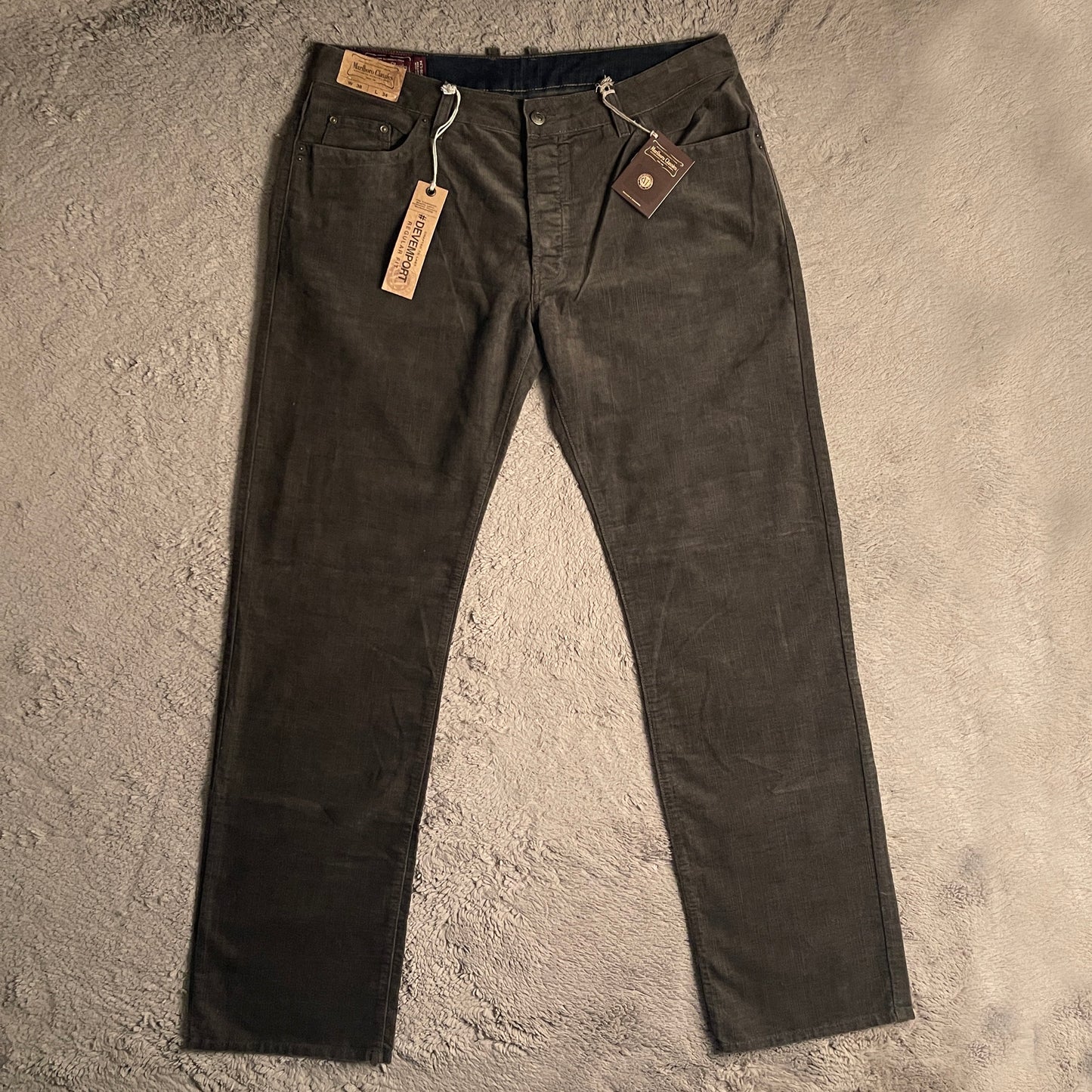 Marlboro Classics Chocolate Brown Pants (W38)