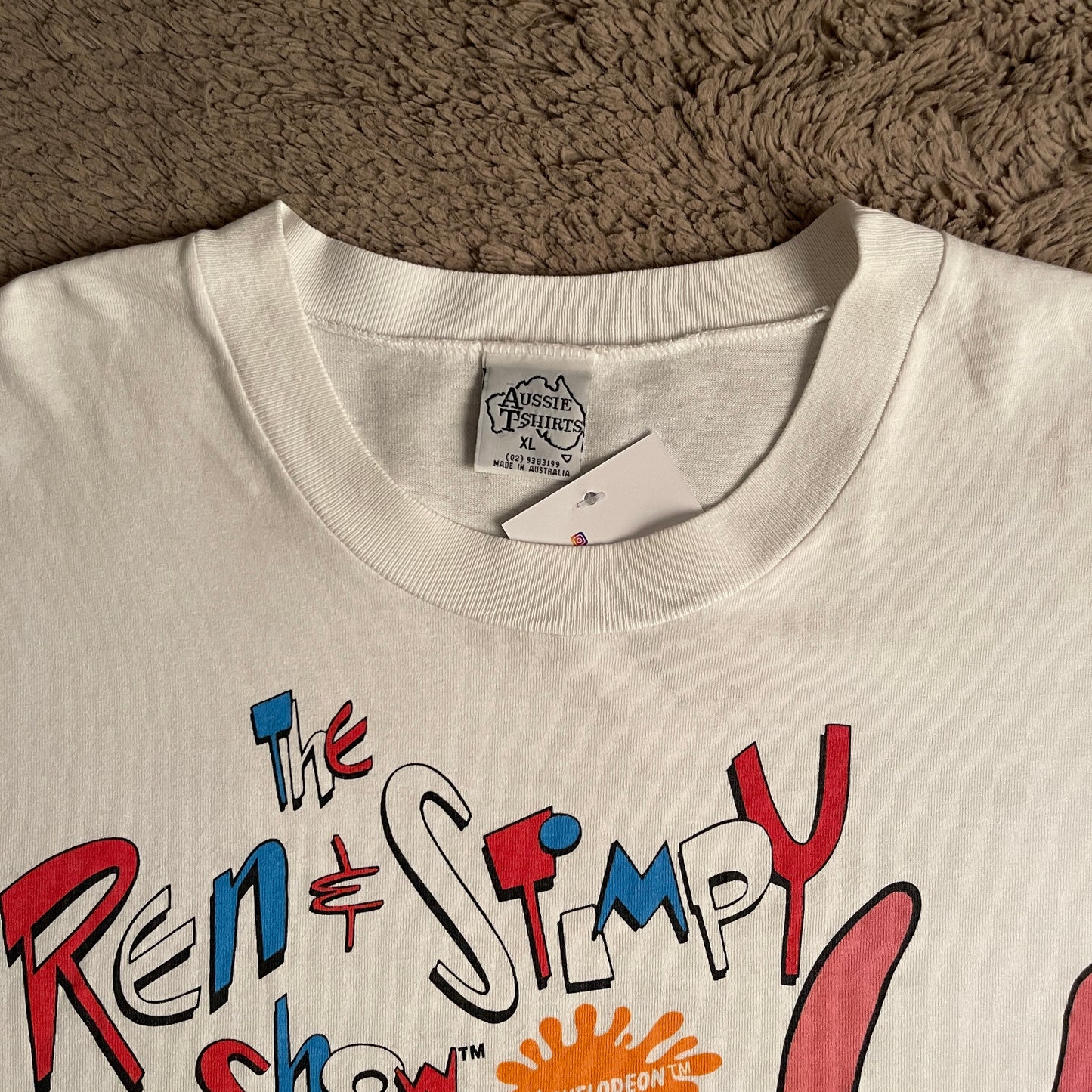1994 The Ren & Stimpy Show Vintage Tee (XL)