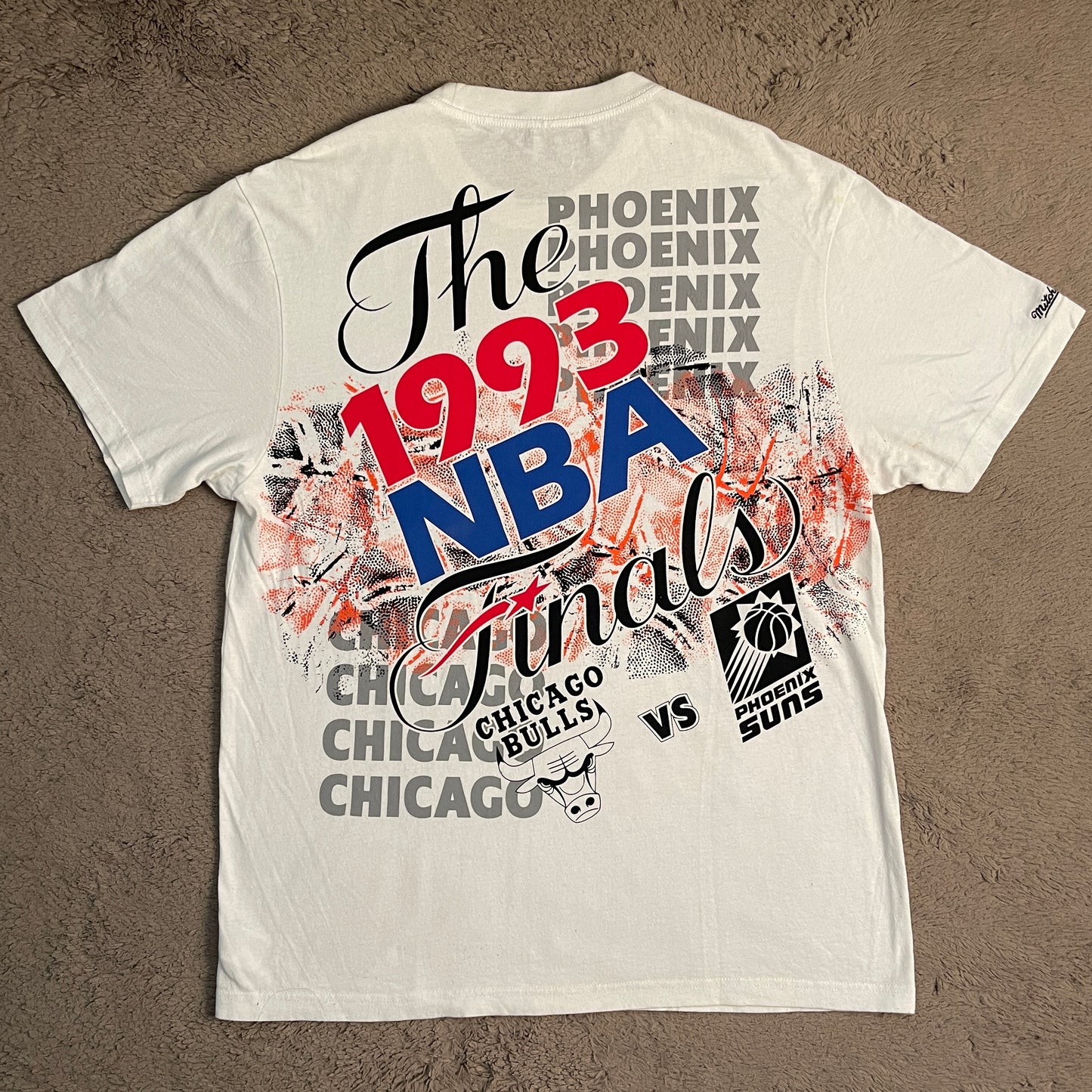 1993 NBA Finals Phoenix Suns vs Chicago Bulls Tee (L)
