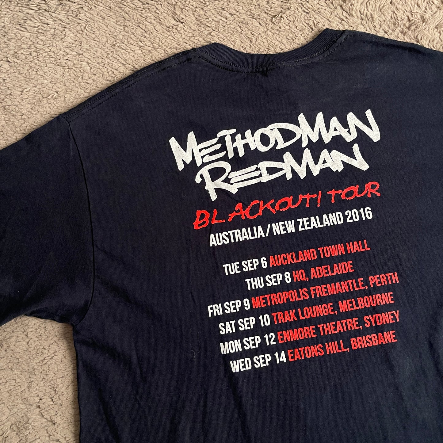 Methodman Redman 2016 Tour Tee (L)