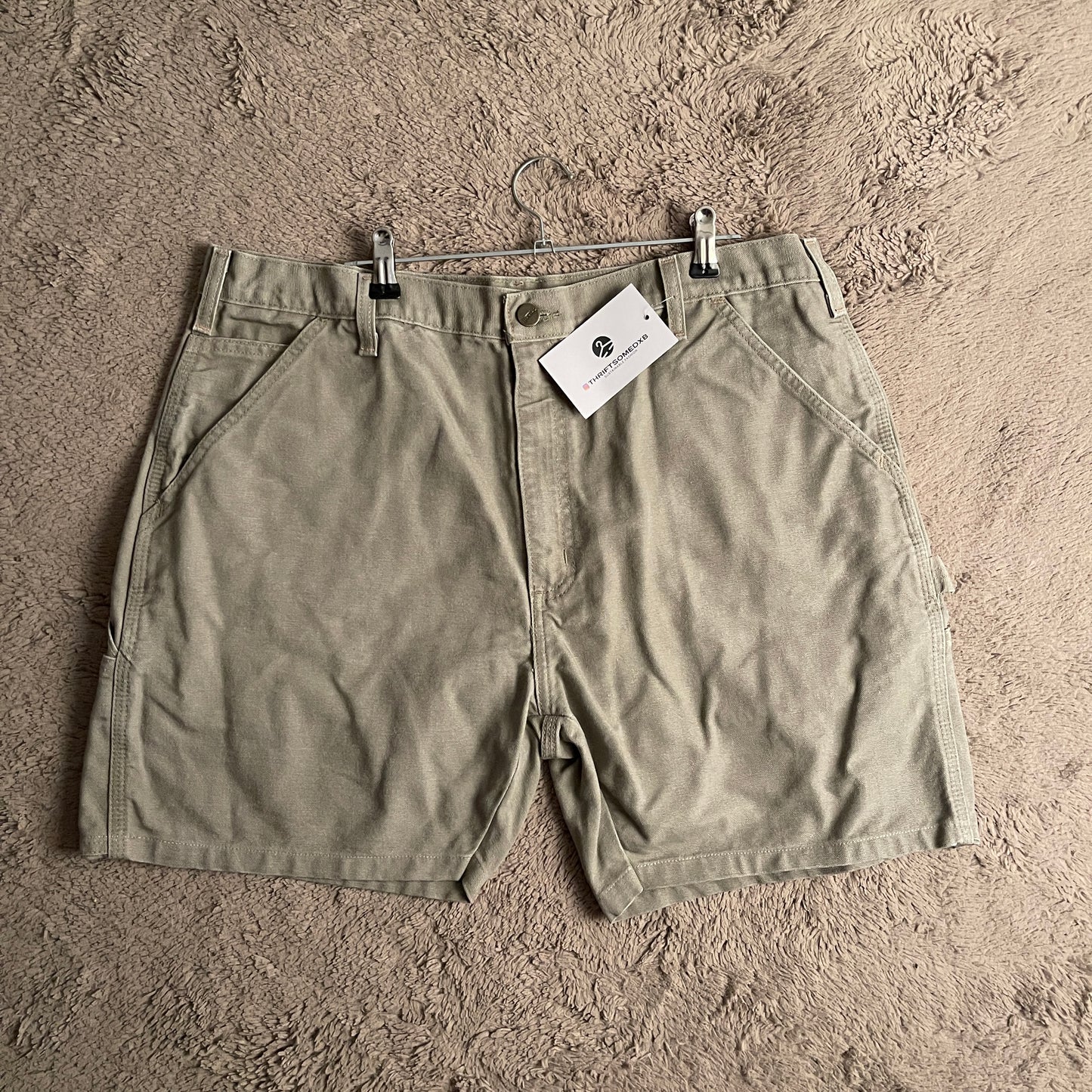 Carhartt Gray Cargo Shorts (W36/L18)