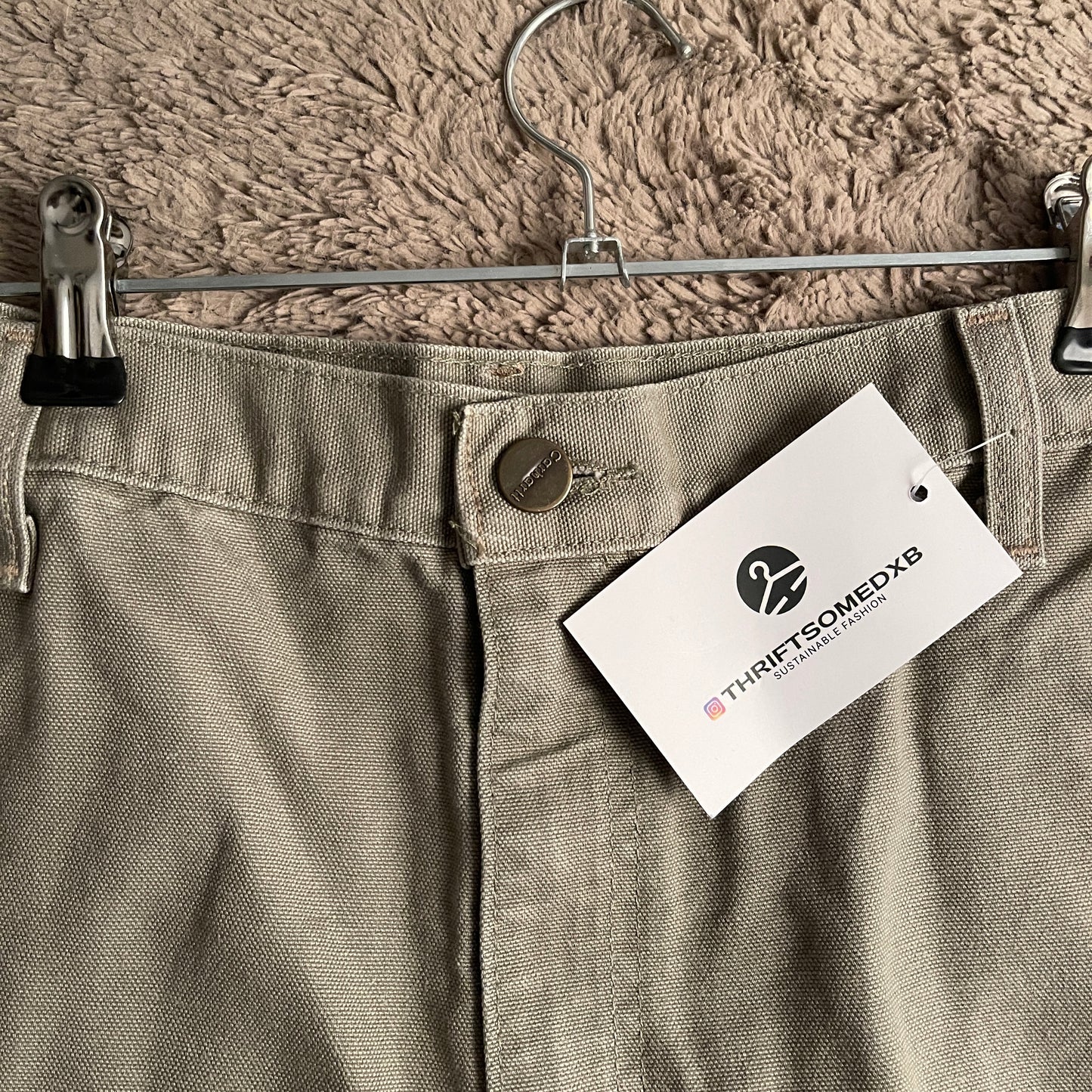 Carhartt Gray Cargo Shorts (W36/L18)