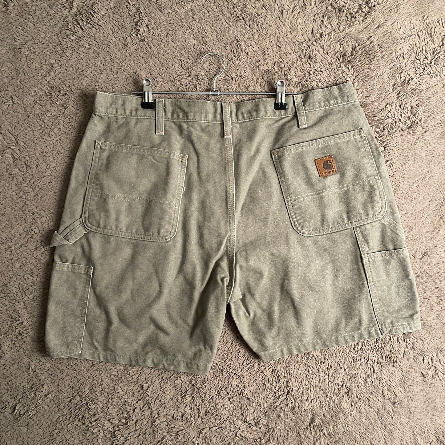 Carhartt Gray Cargo Shorts (W36/L18)