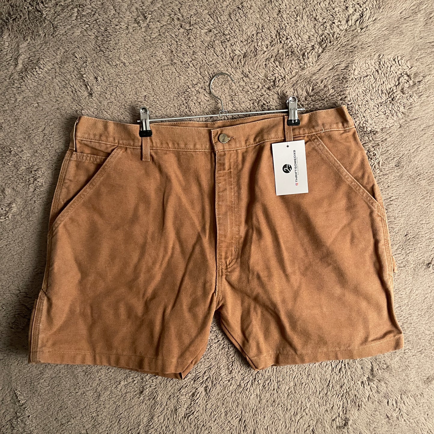Carhartt Brown Cargo Shorts (W36/L17)