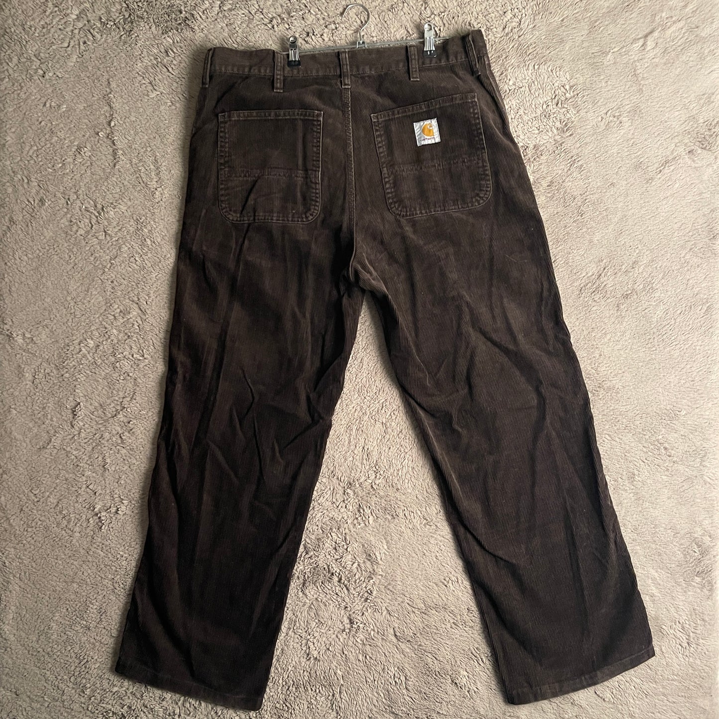 Carhartt Chocolate Brown Corduroy Pants (W36/L41)