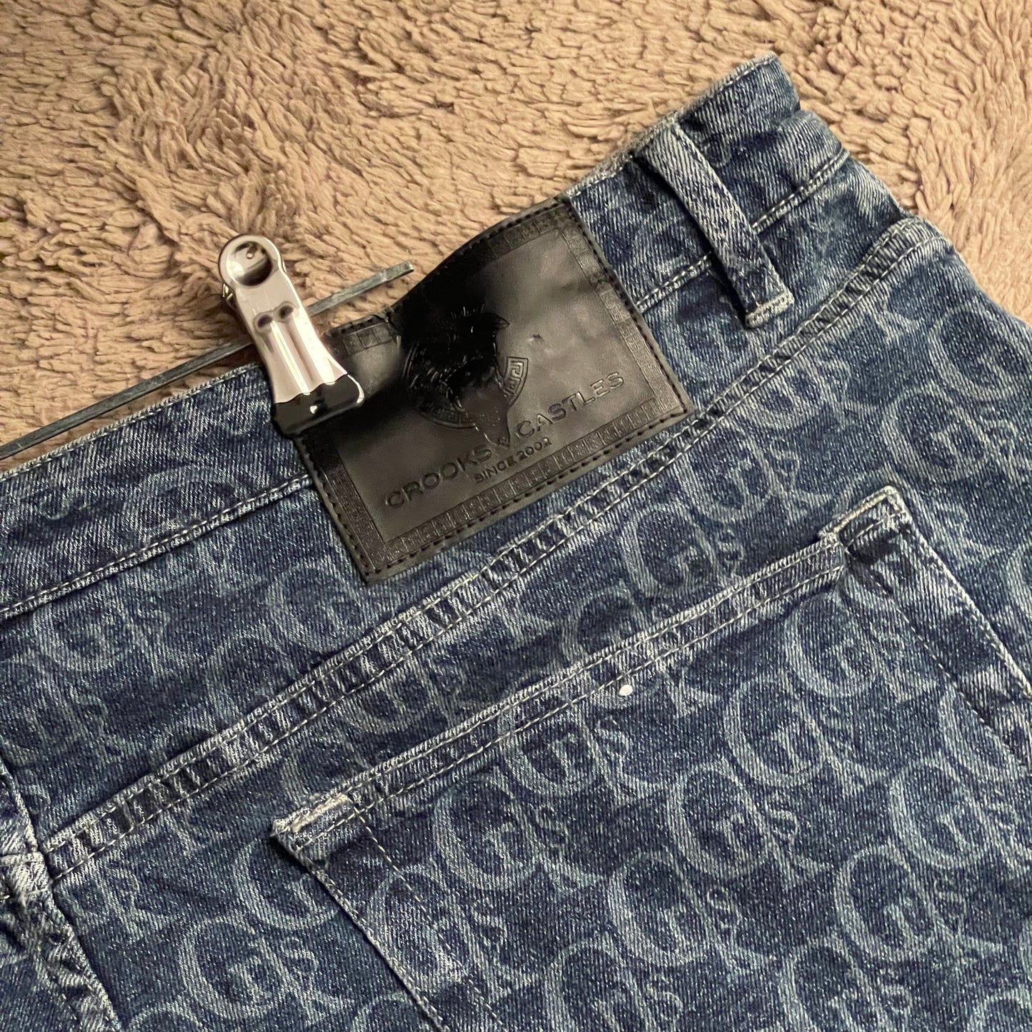 Crooks & Castles AOP Flare Pants (W37/L43)
