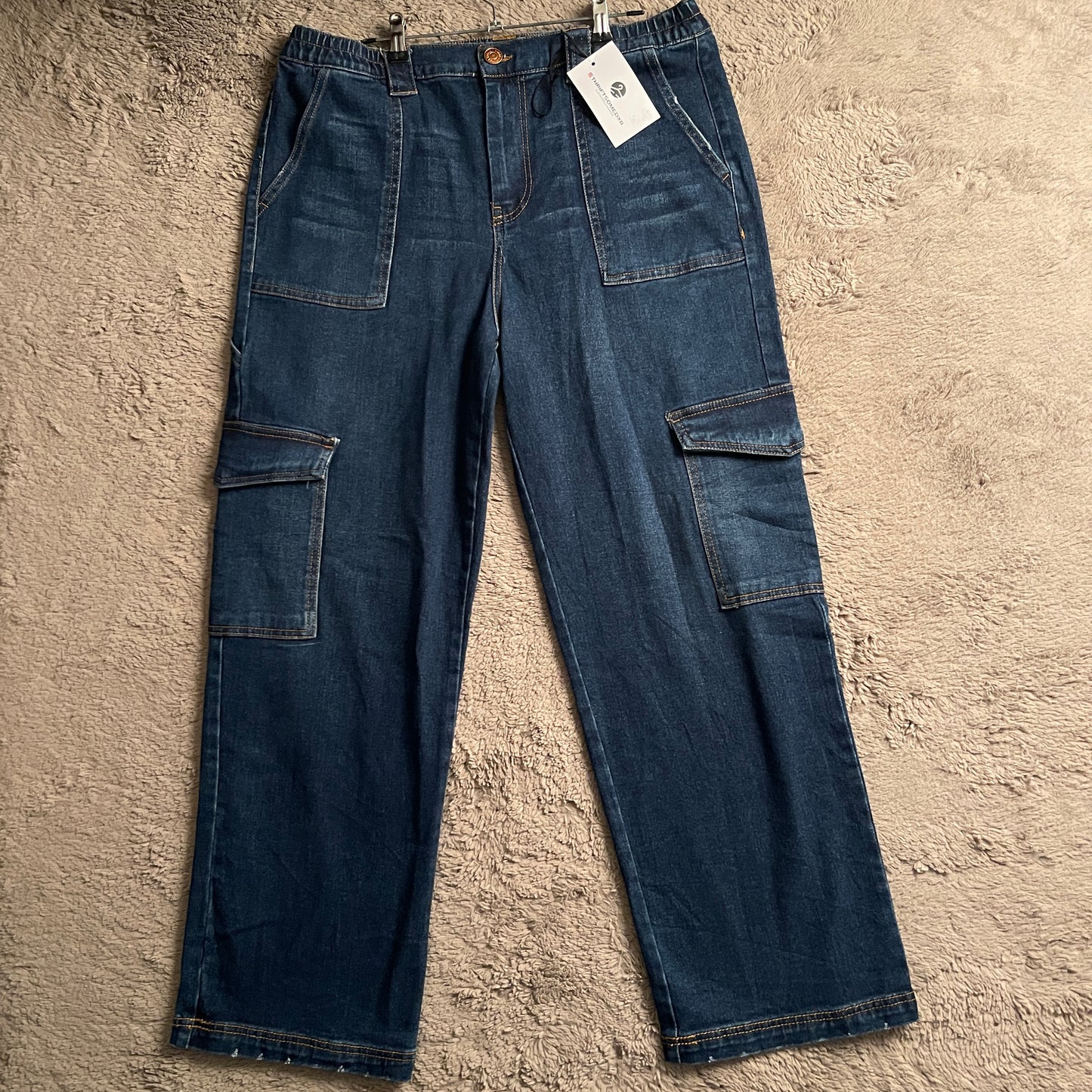 Almost Famous Cargo Jeans (W34/L40)