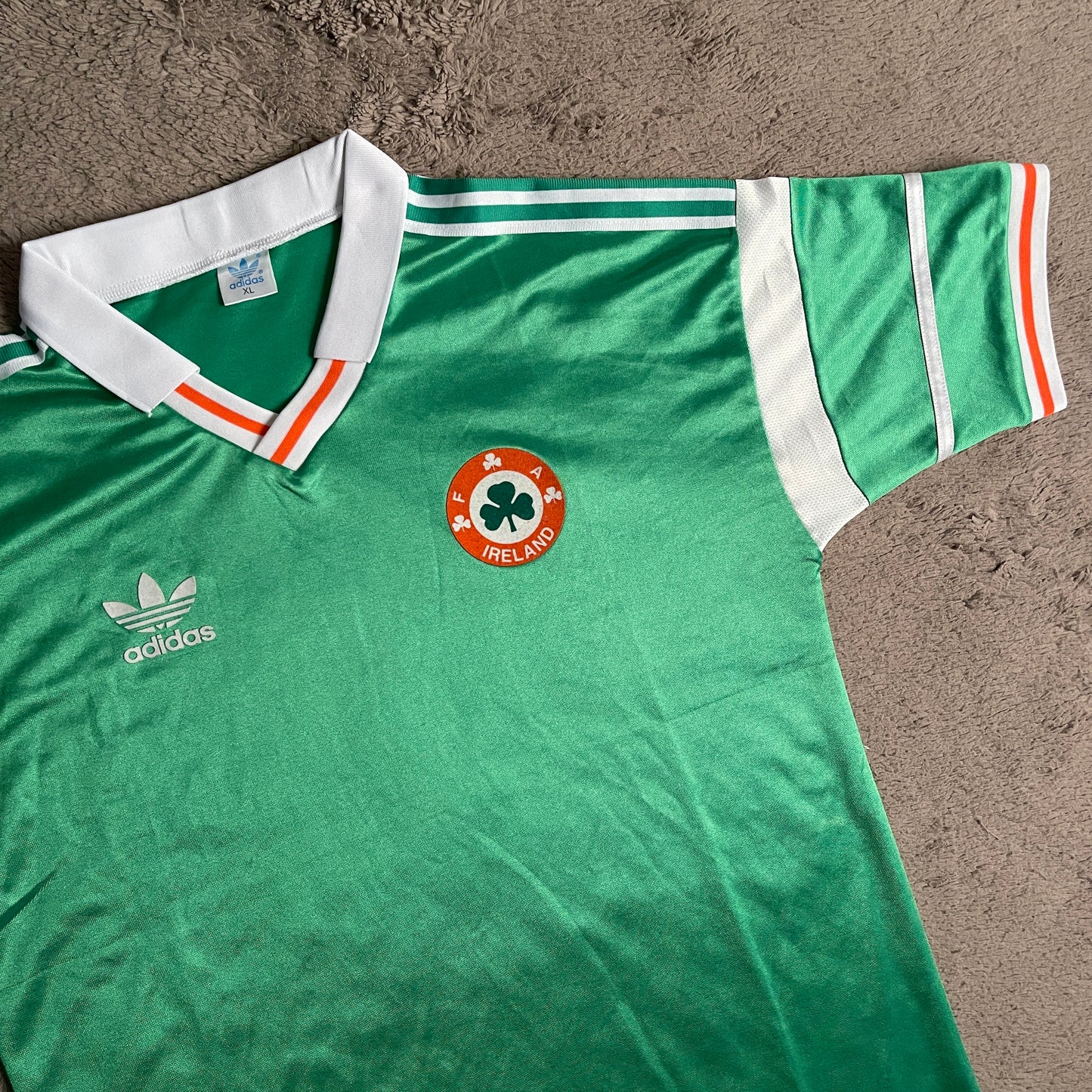 1988 Ireland Match Issue European Championship Home Shirt (L)