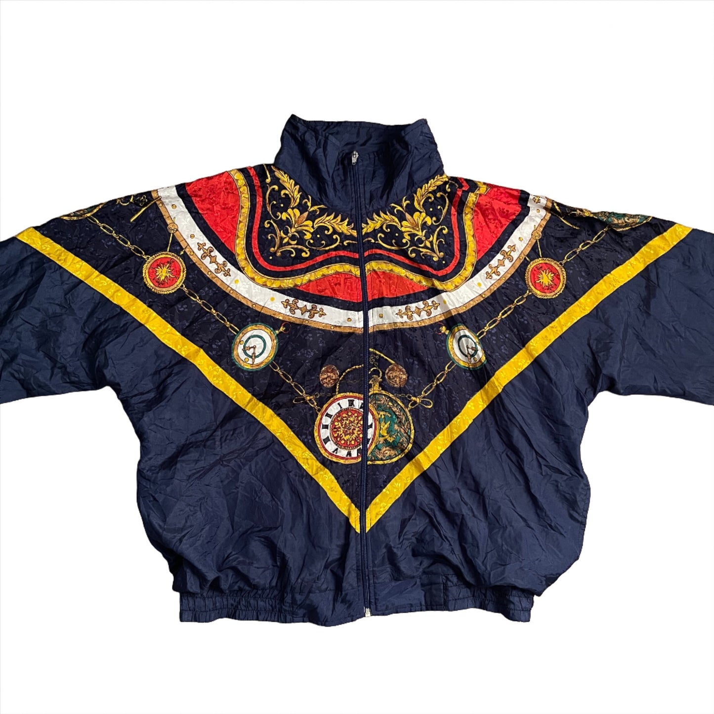 Vintage 80's Baroque Windbreaker Jacket (L)