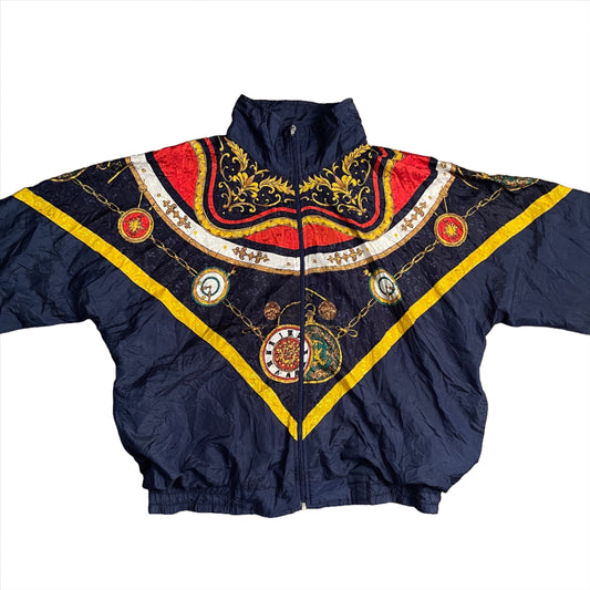 Vintage 80's Baroque Windbreaker Jacket (L)