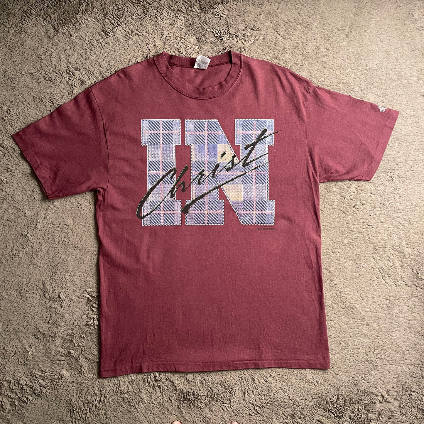 'In Christ' Jesus Tee (XL)