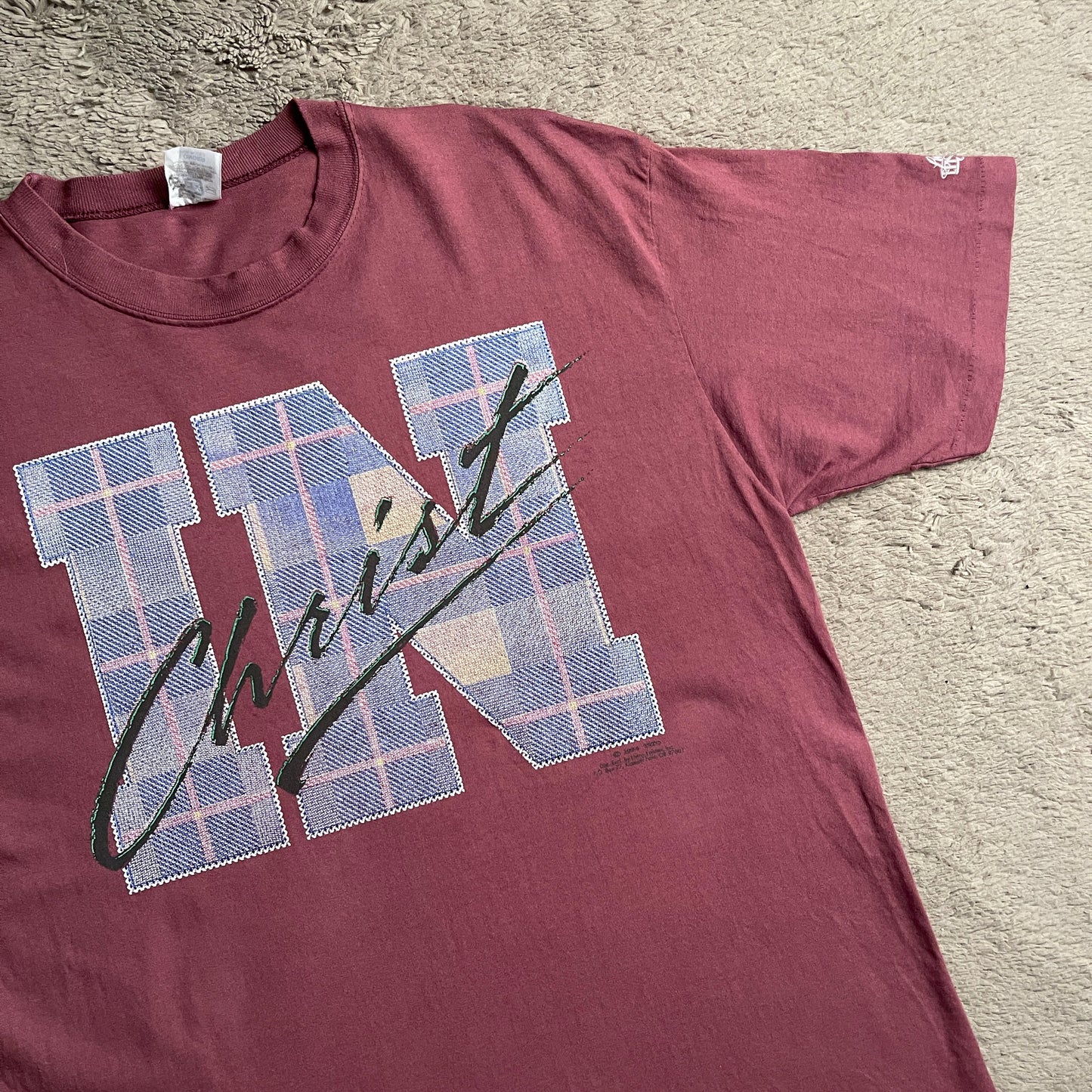'In Christ' Jesus Tee (XL)