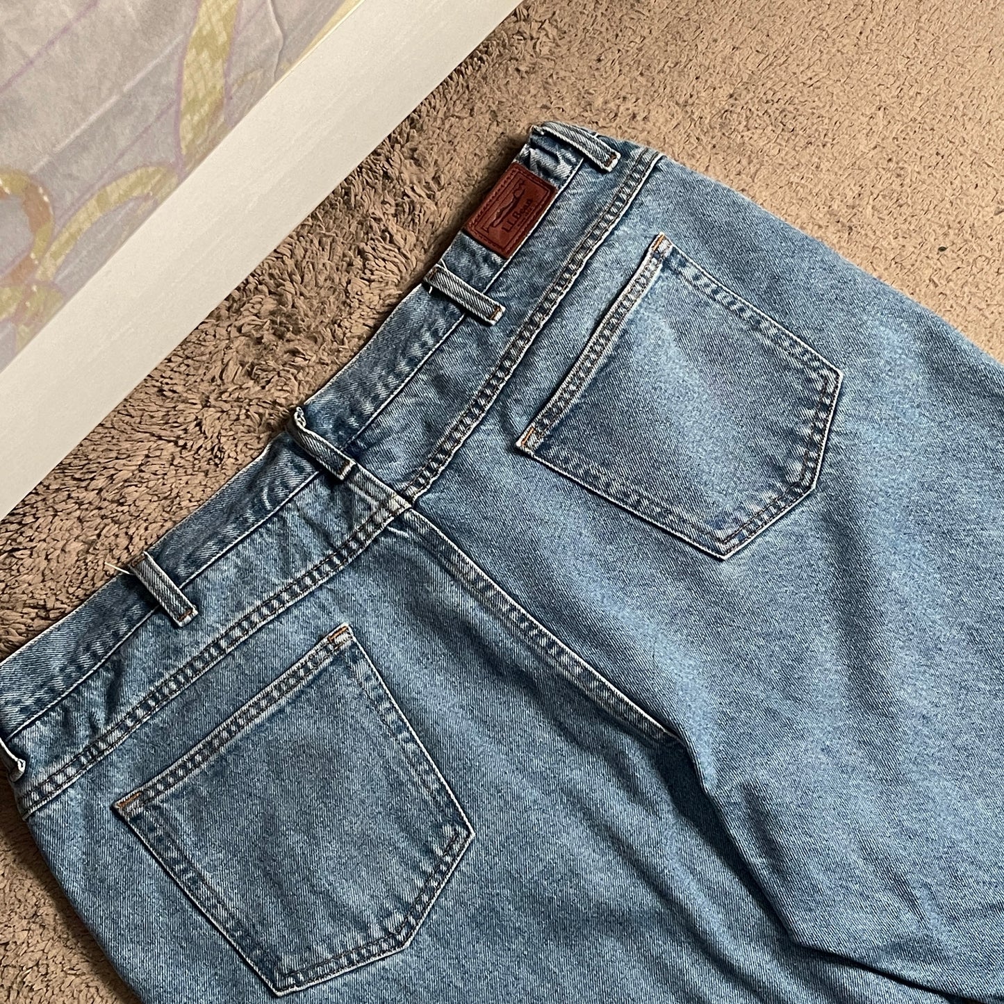 L.L. Bean Denim Pants (W42)