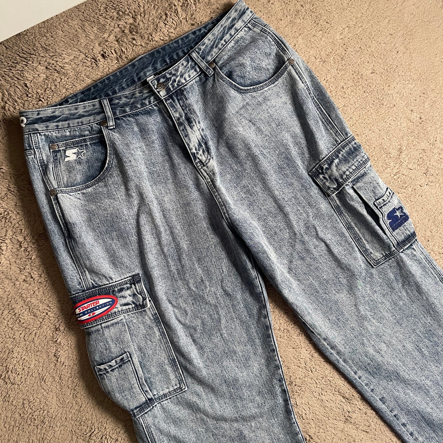 Starter Cargo Denim Pants (W38)
