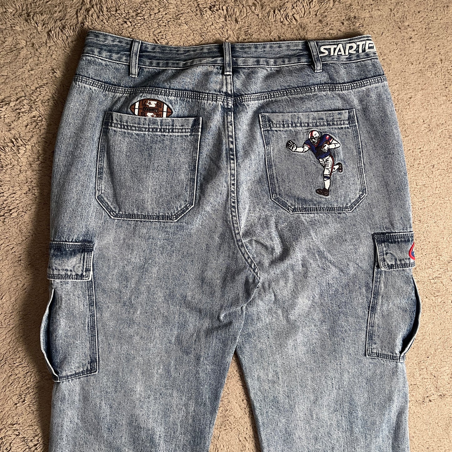 Starter Cargo Denim Pants (W38)