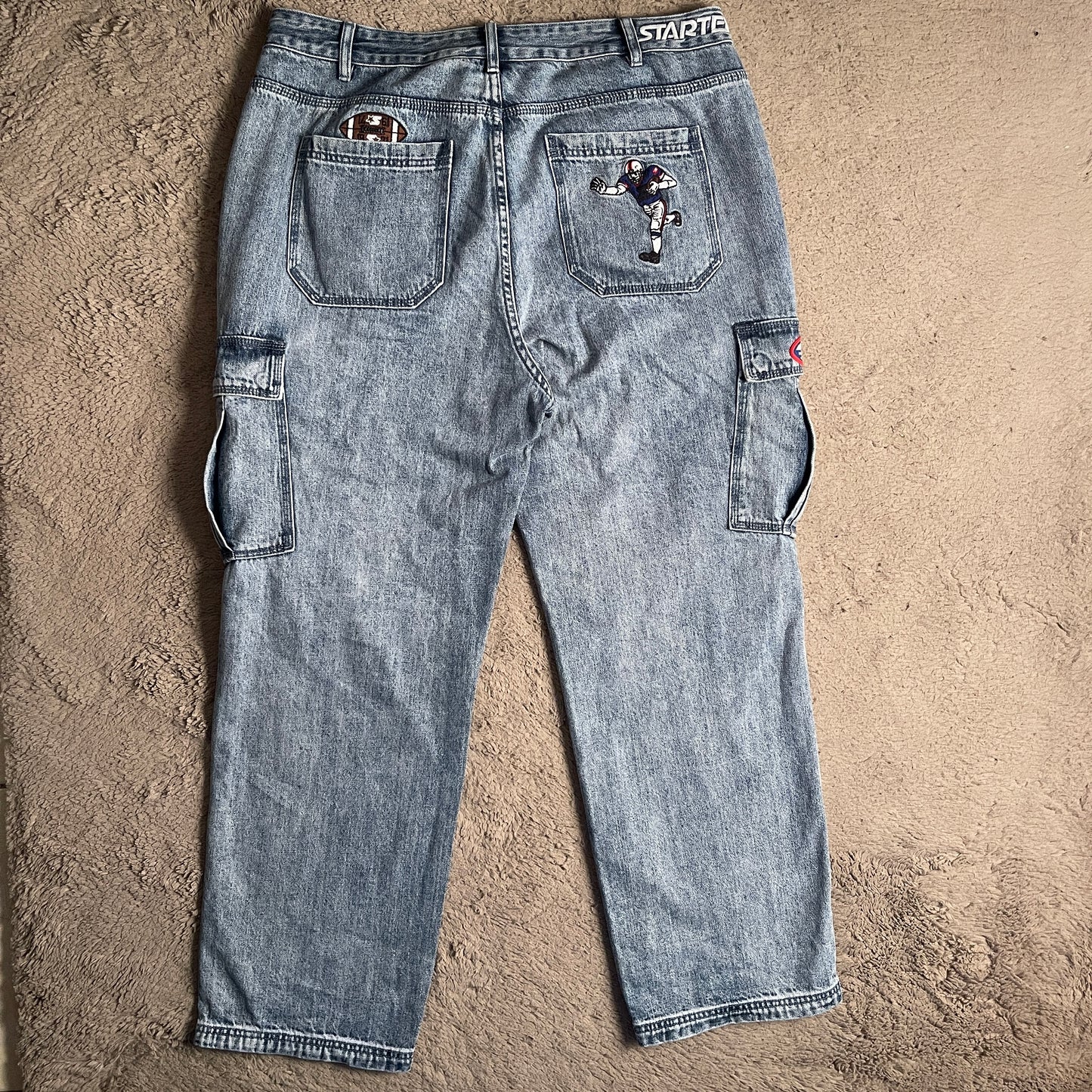 Starter Cargo Denim Pants (W38)