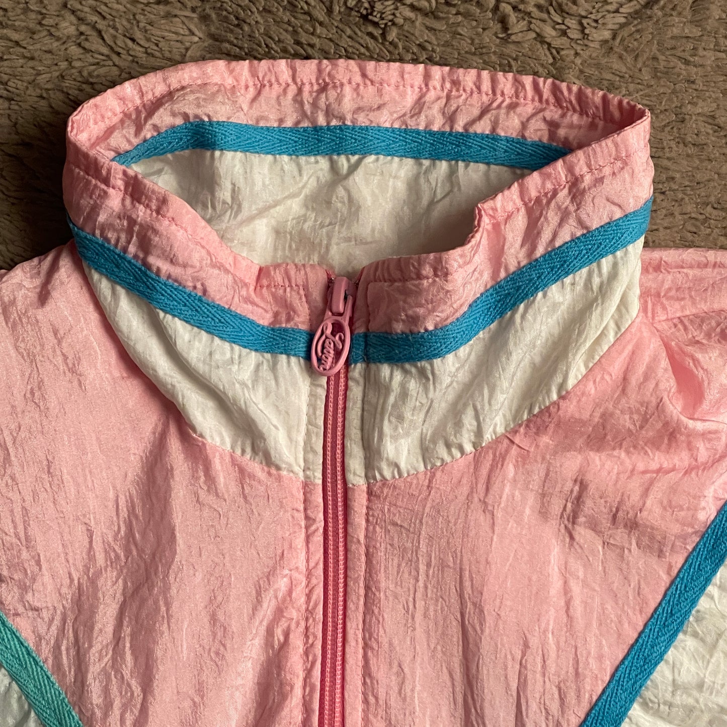 Lavon Multicolor Windbreaker Jacket (L)