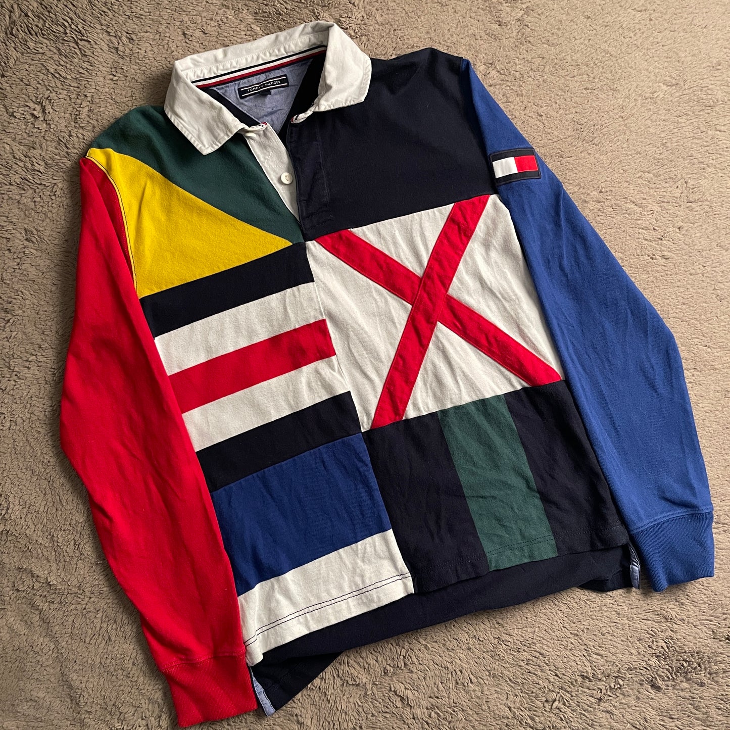 Tommy Hilfiger Multicolor Polo (L)