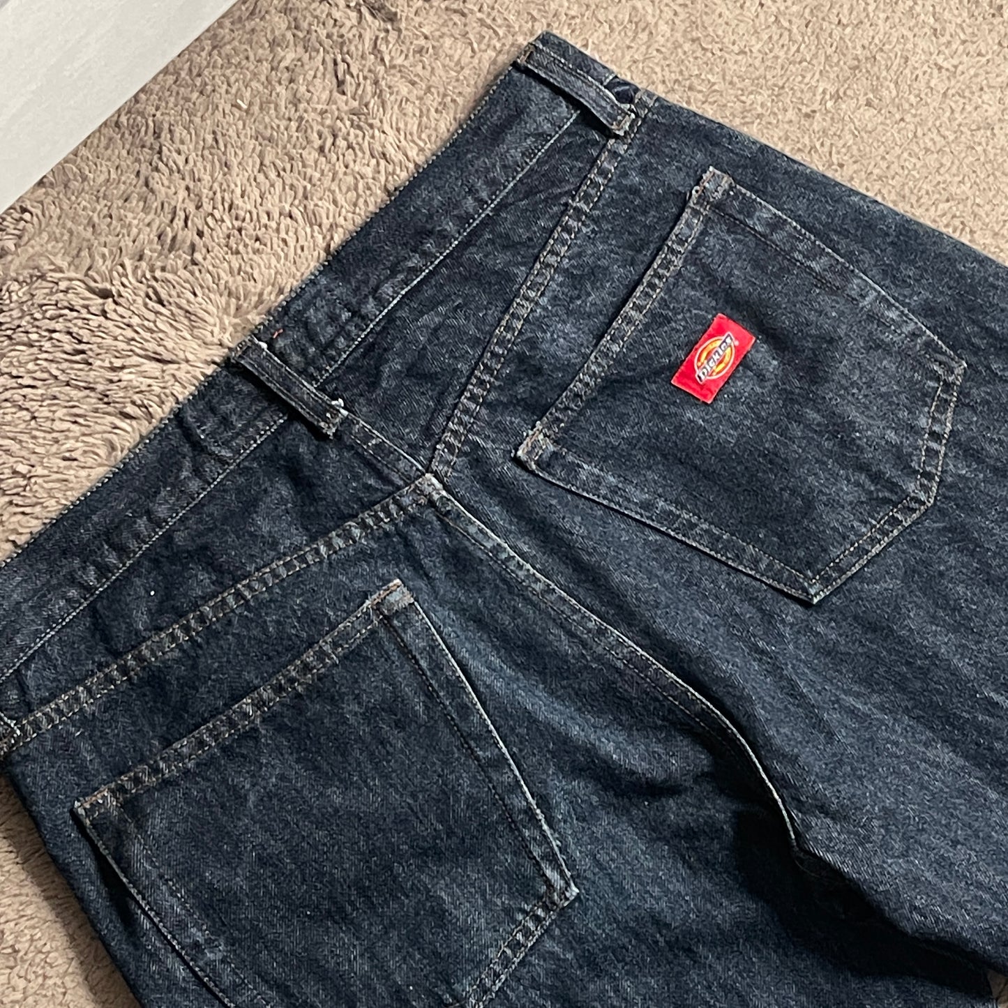 Dickies Dark Washed Denim Pants (W34)