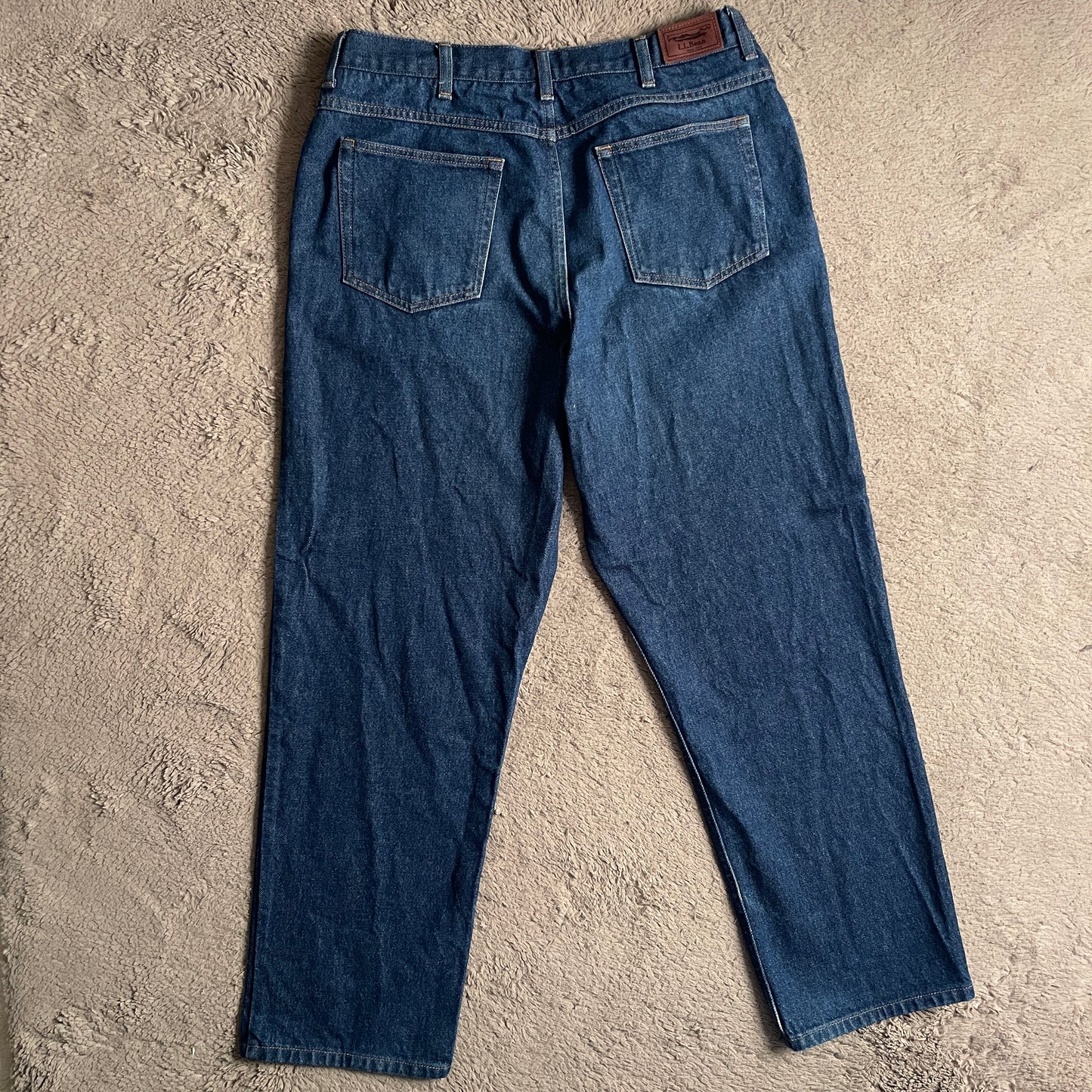 L.L. Bean Straight Cut Denim Pants (W34)