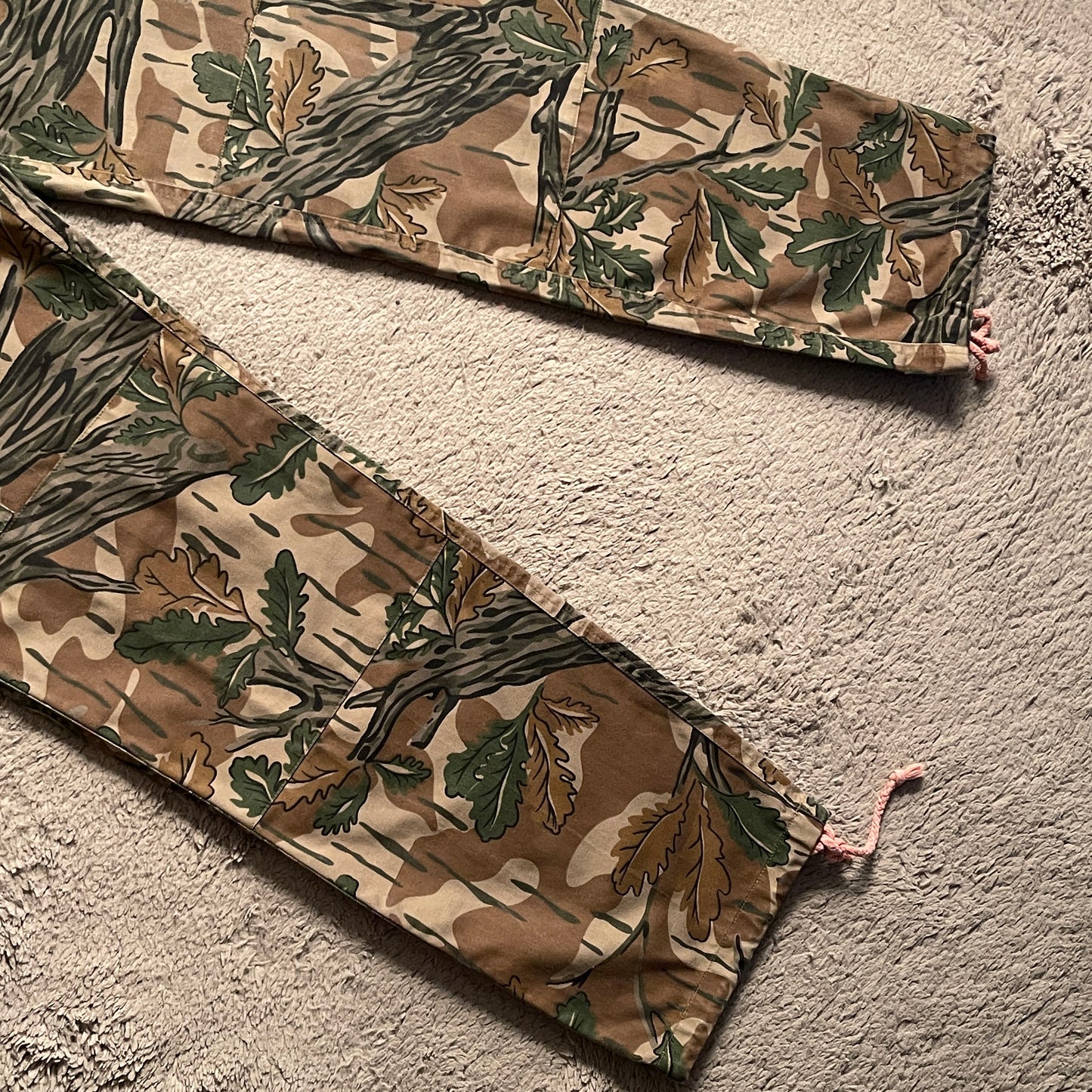 Nature Land Cargo Pants with Drawstring (W28-30)
