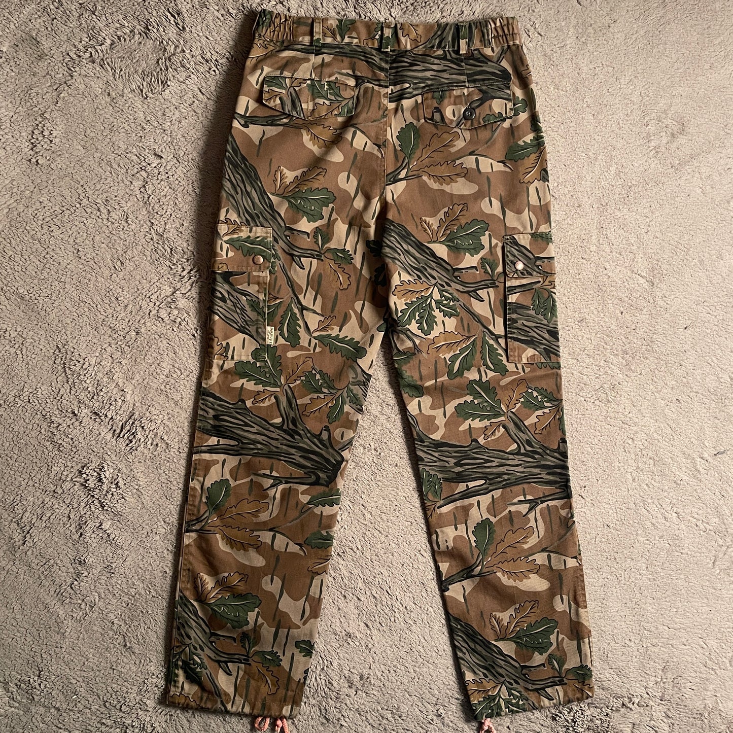 Nature Land Cargo Pants with Drawstring (W28-30)
