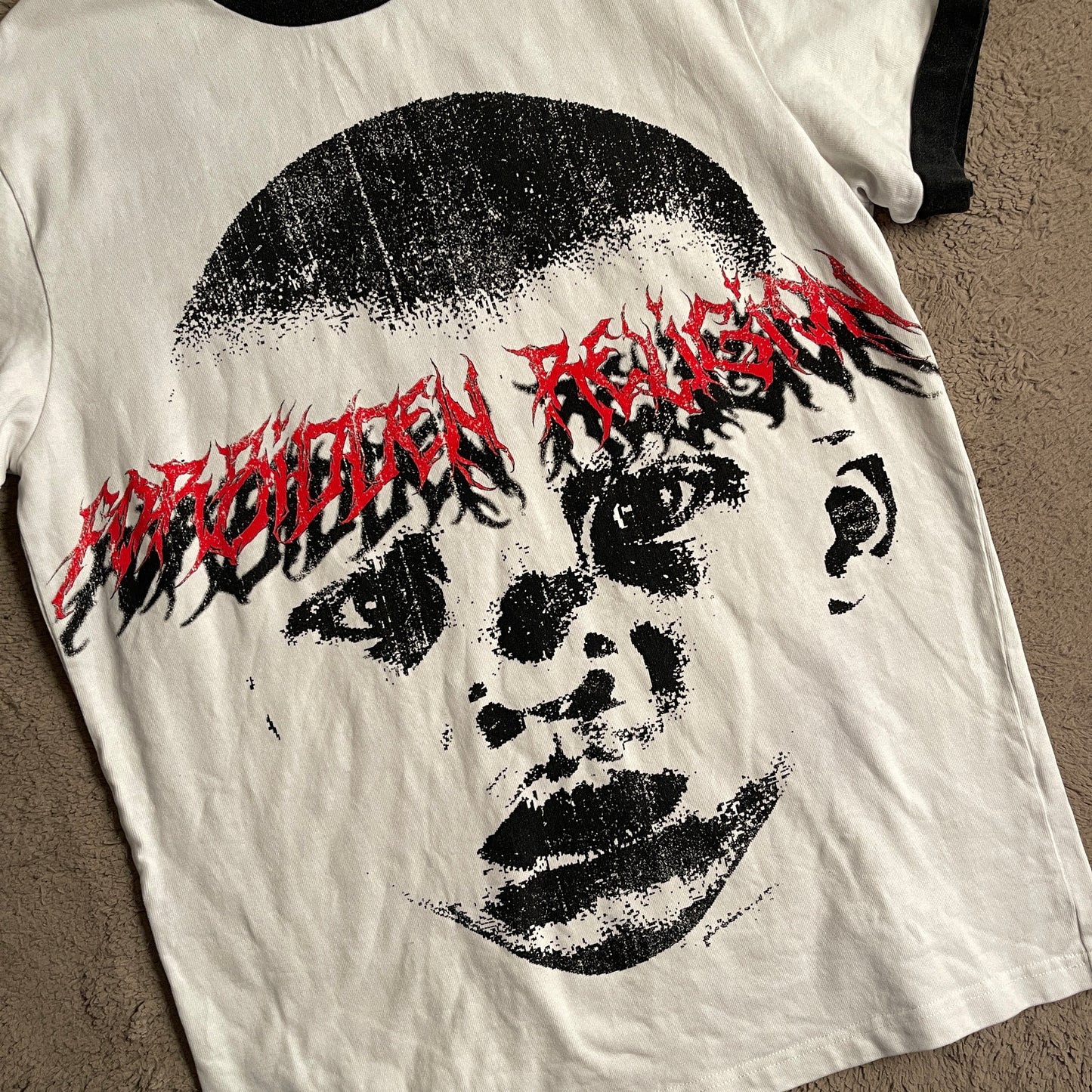 The Forgotten Religion Apparel Ringer Tee (M-L)