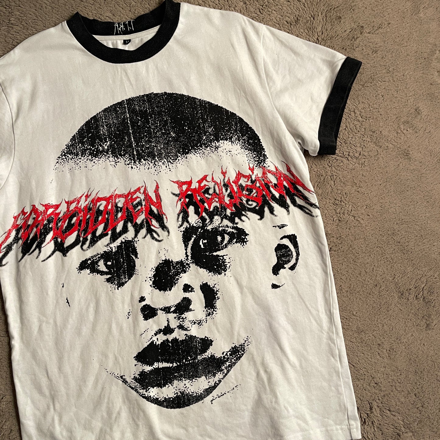 The Forgotten Religion Apparel Ringer Tee (M-L)