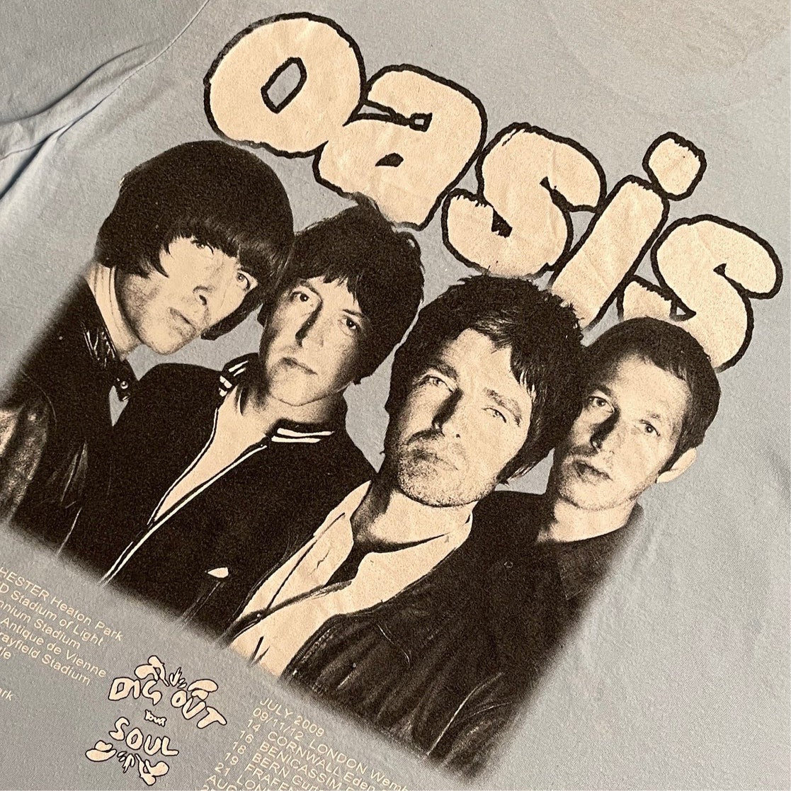 2008 OASIS Dig Out Your Soul Tour Tee (L)