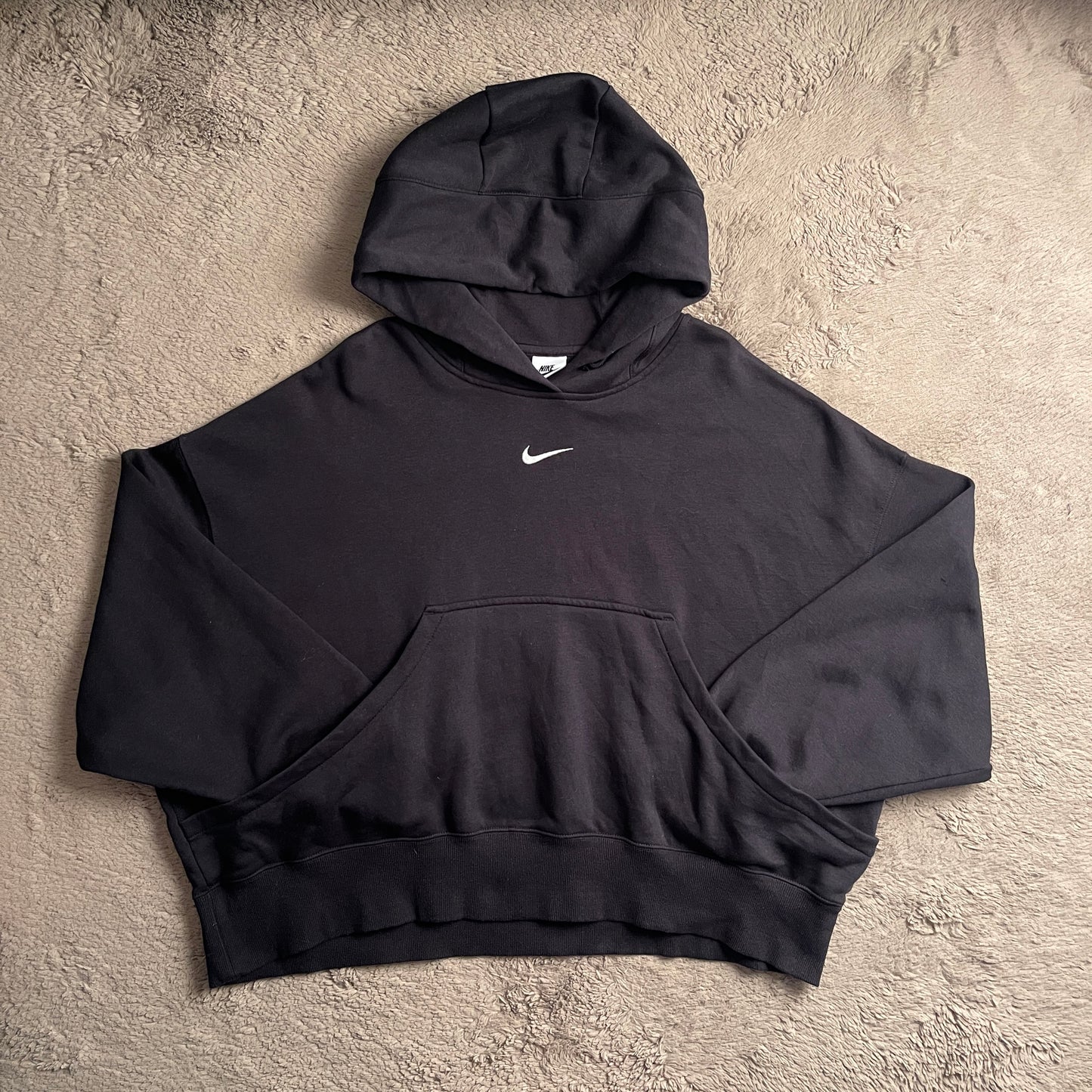Nike Center Swoosh Boxy Fit Hoodie (L)