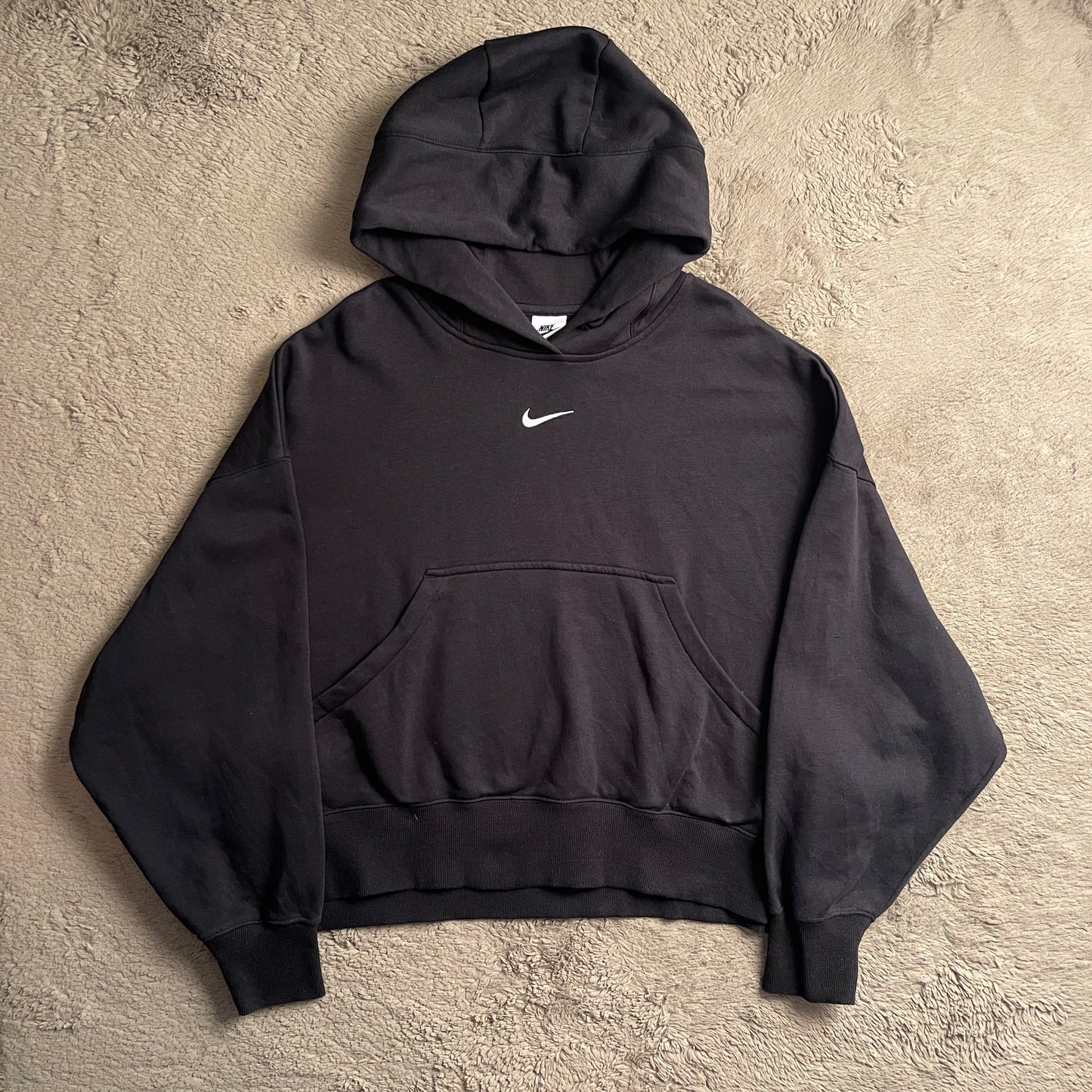 Nike Center Swoosh Boxy Fit Hoodie (L)