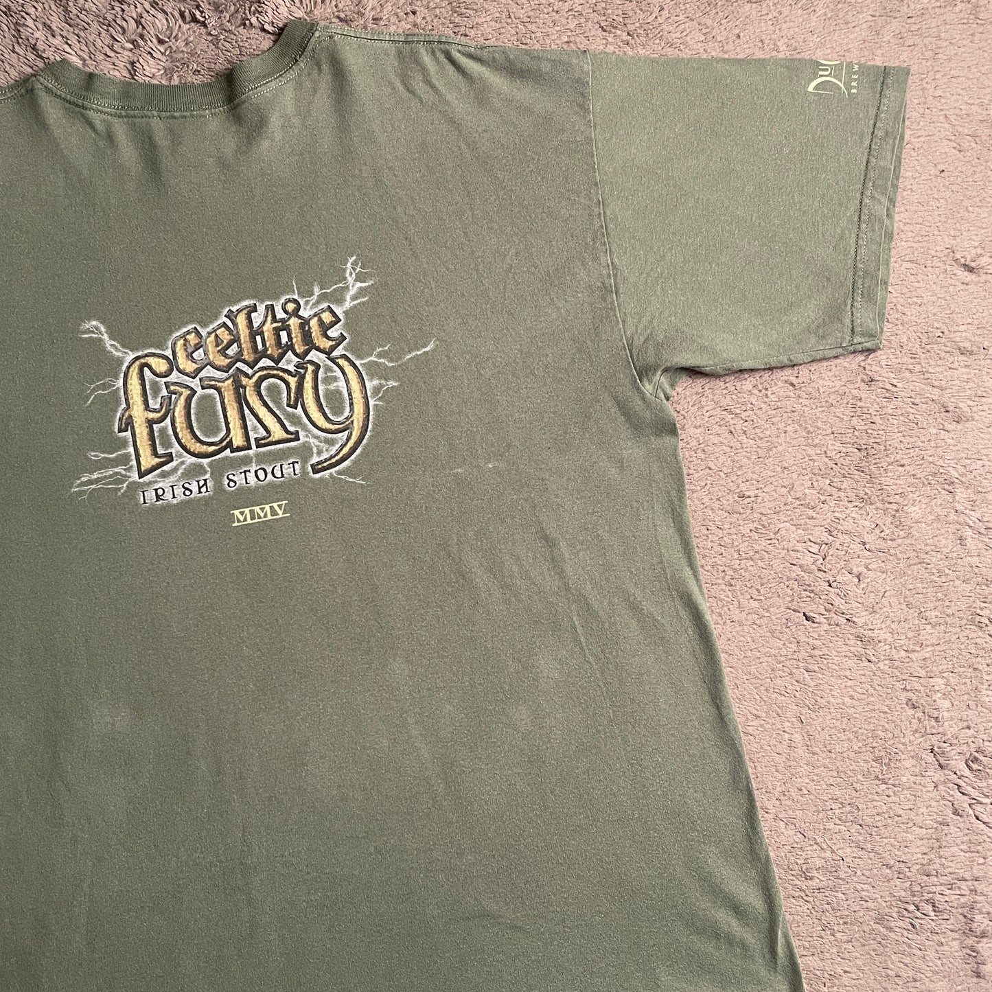 Celtic Fury "Get Pissed" Tee (XL)