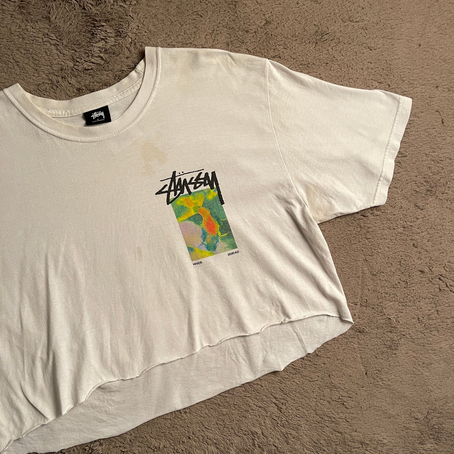 Stussy Stonehenge Cropped Tee (L)