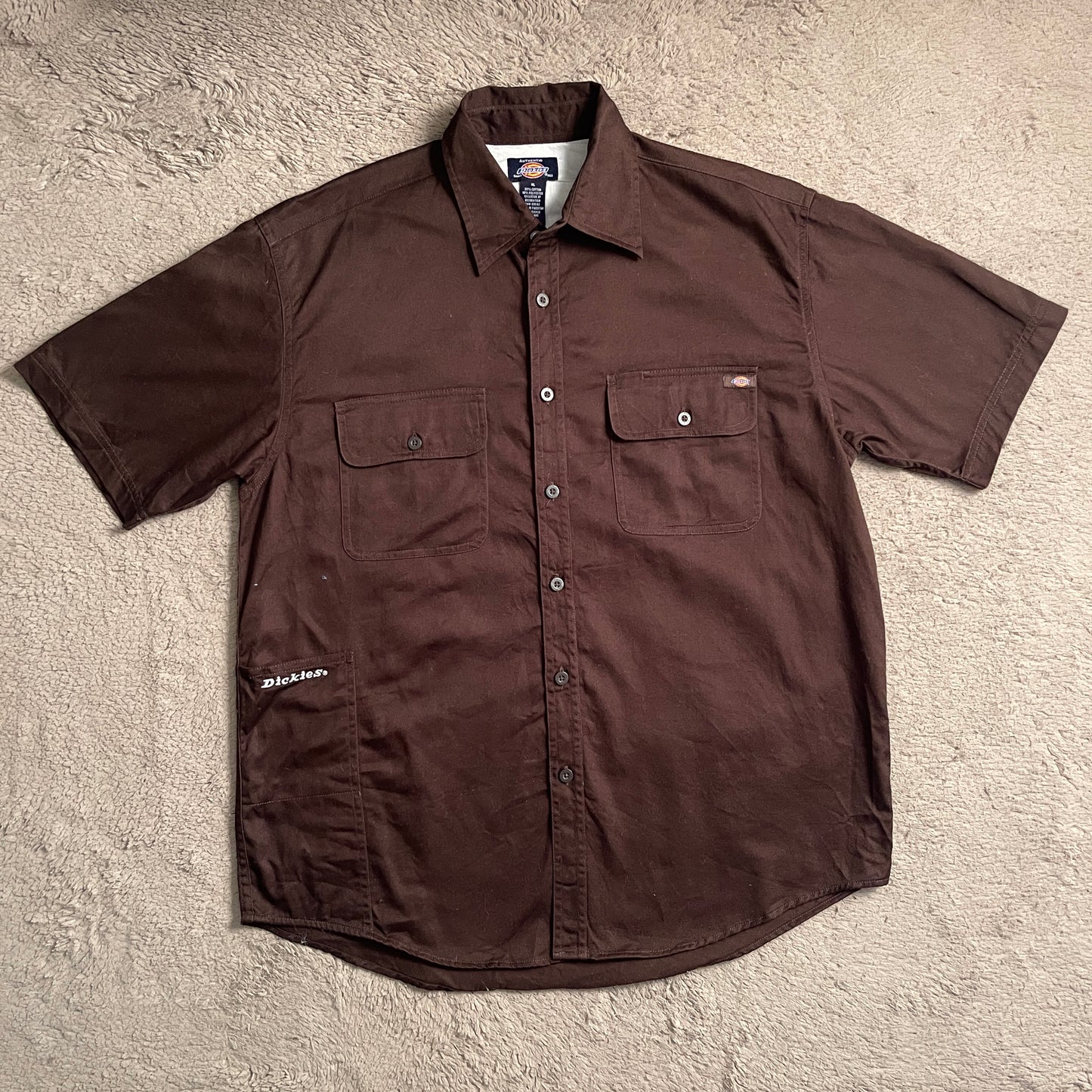 Dickies Chocolate Brown Shirt (XL)