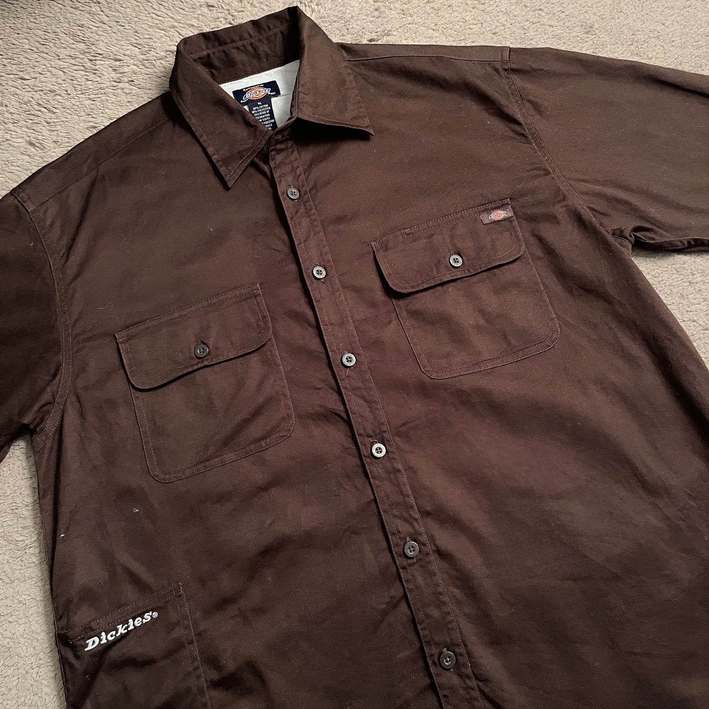 Dickies Chocolate Brown Shirt (XL)