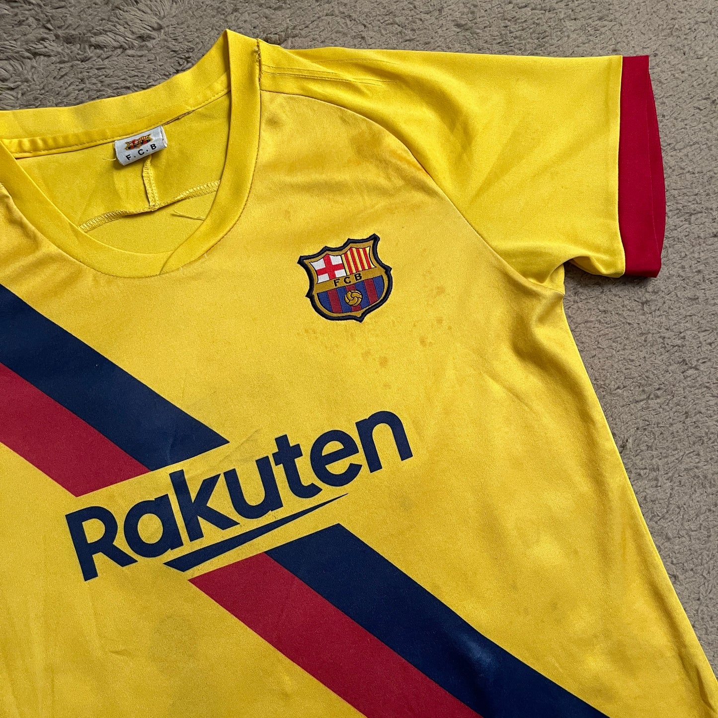 Nike FC Barcelona 2019/2020 Messi #10 Football Jersey Shirt (S)