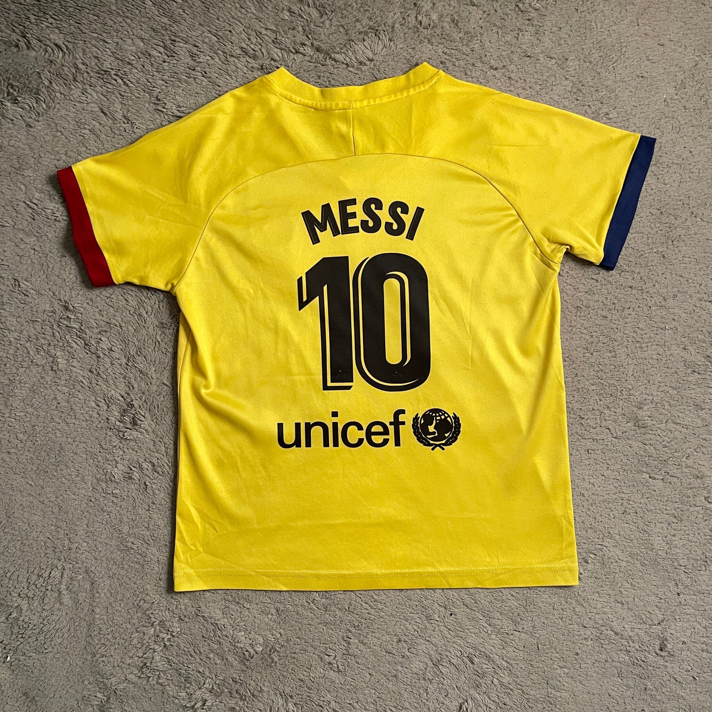 Nike FC Barcelona 2019/2020 Messi #10 Football Jersey Shirt (S)